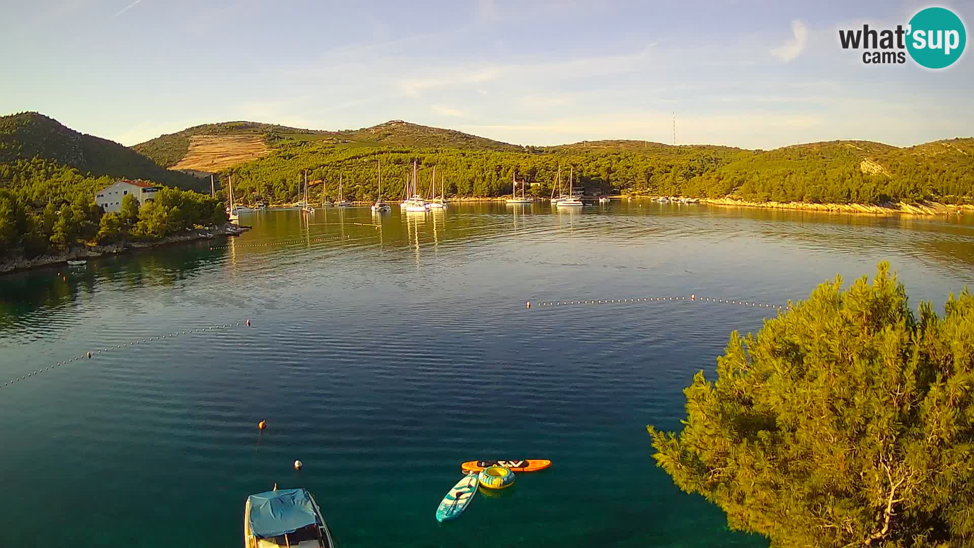 Live cam Hvar Vira plage | Île de Hvar | Dalmatie