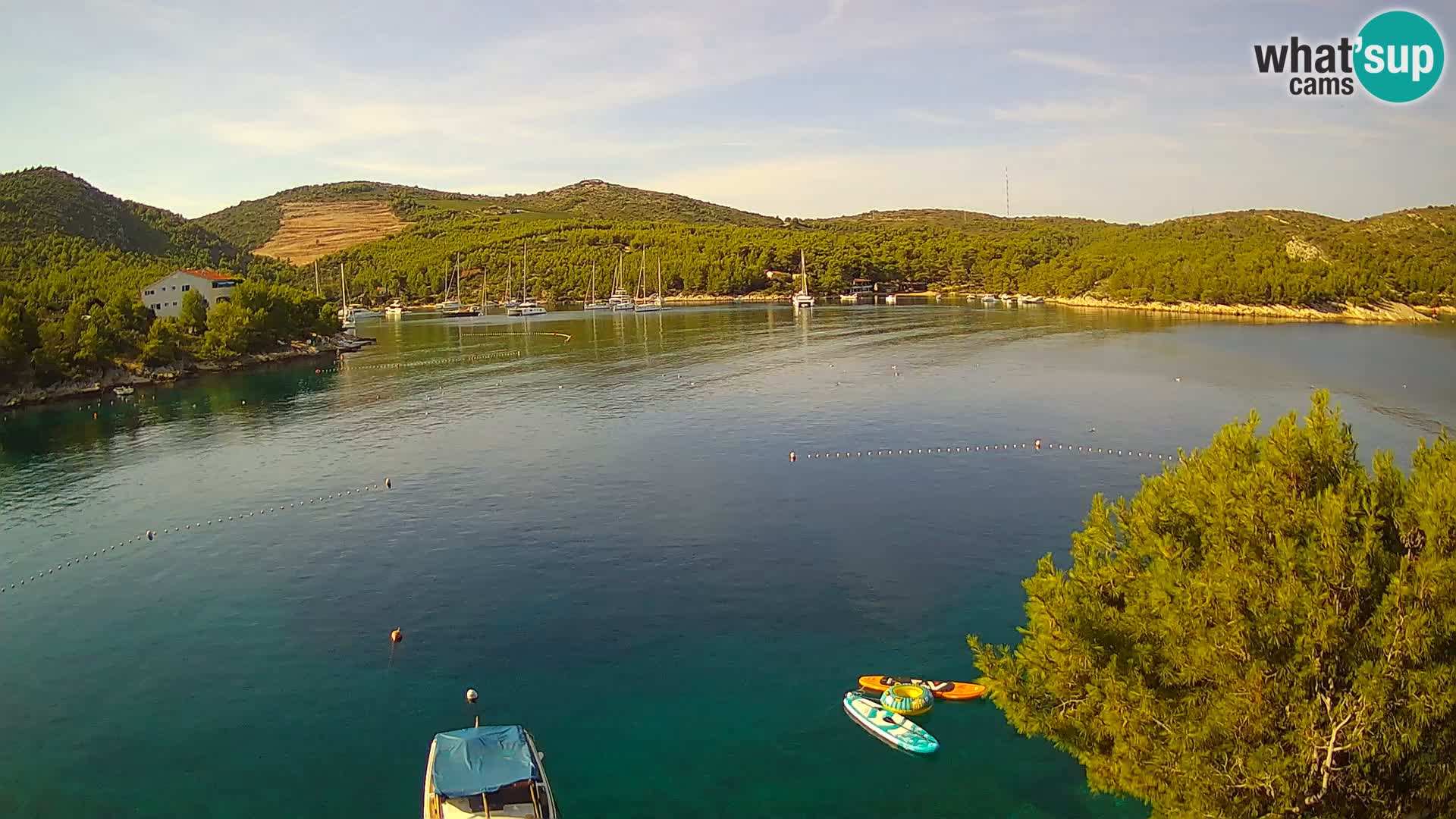 Live cam Hvar Vira plage | Île de Hvar | Dalmatie