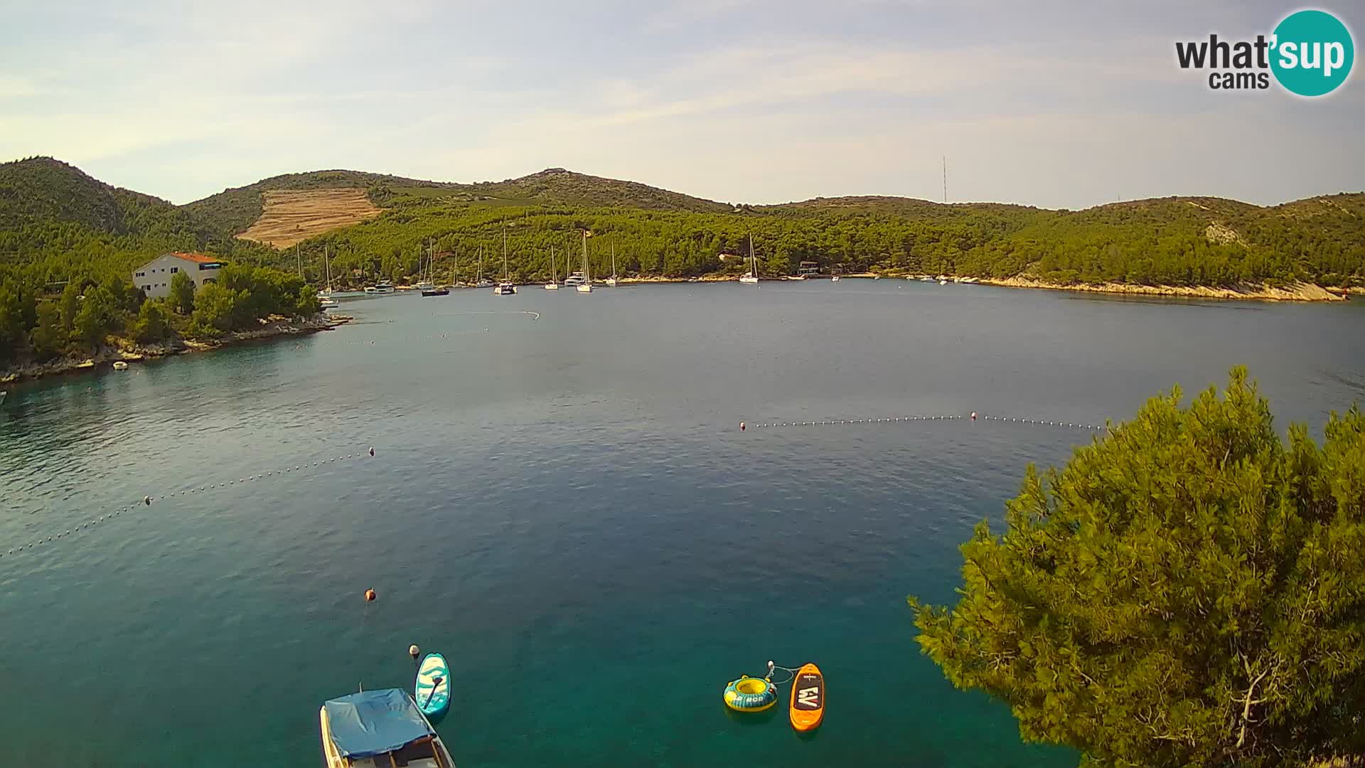 Live cam Hvar Vira plage | Île de Hvar | Dalmatie