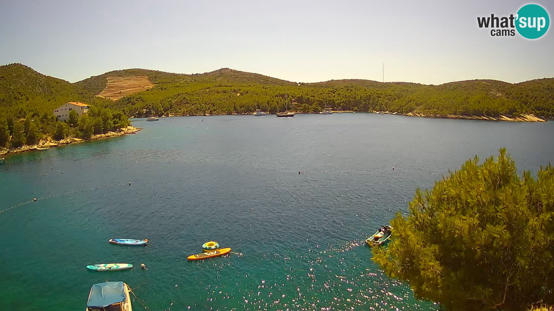 Web kamera Hvar Vira plaža | otok Hvar | Dalmacija