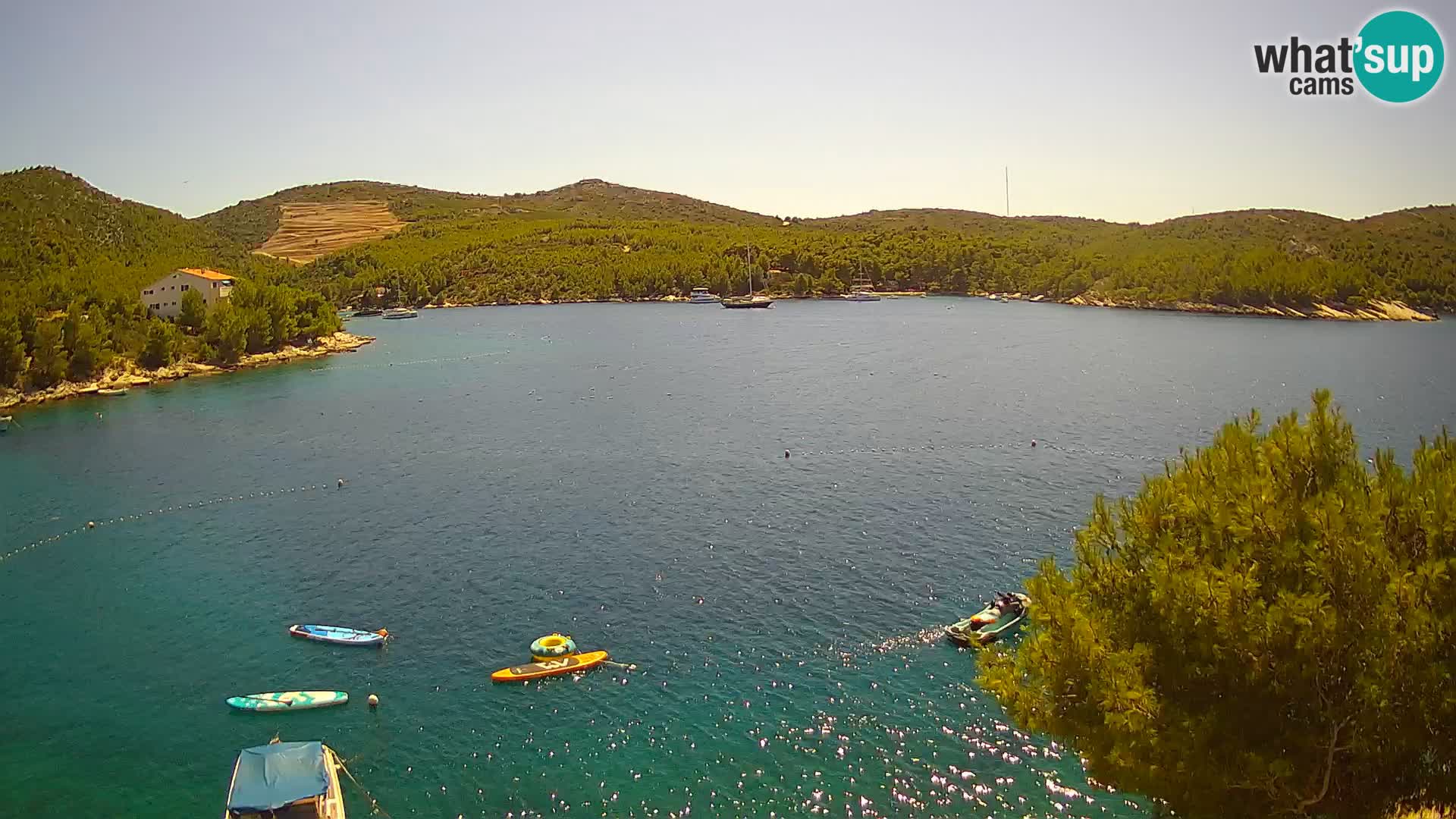 Web kamera Hvar Vira plaža | otok Hvar | Dalmacija