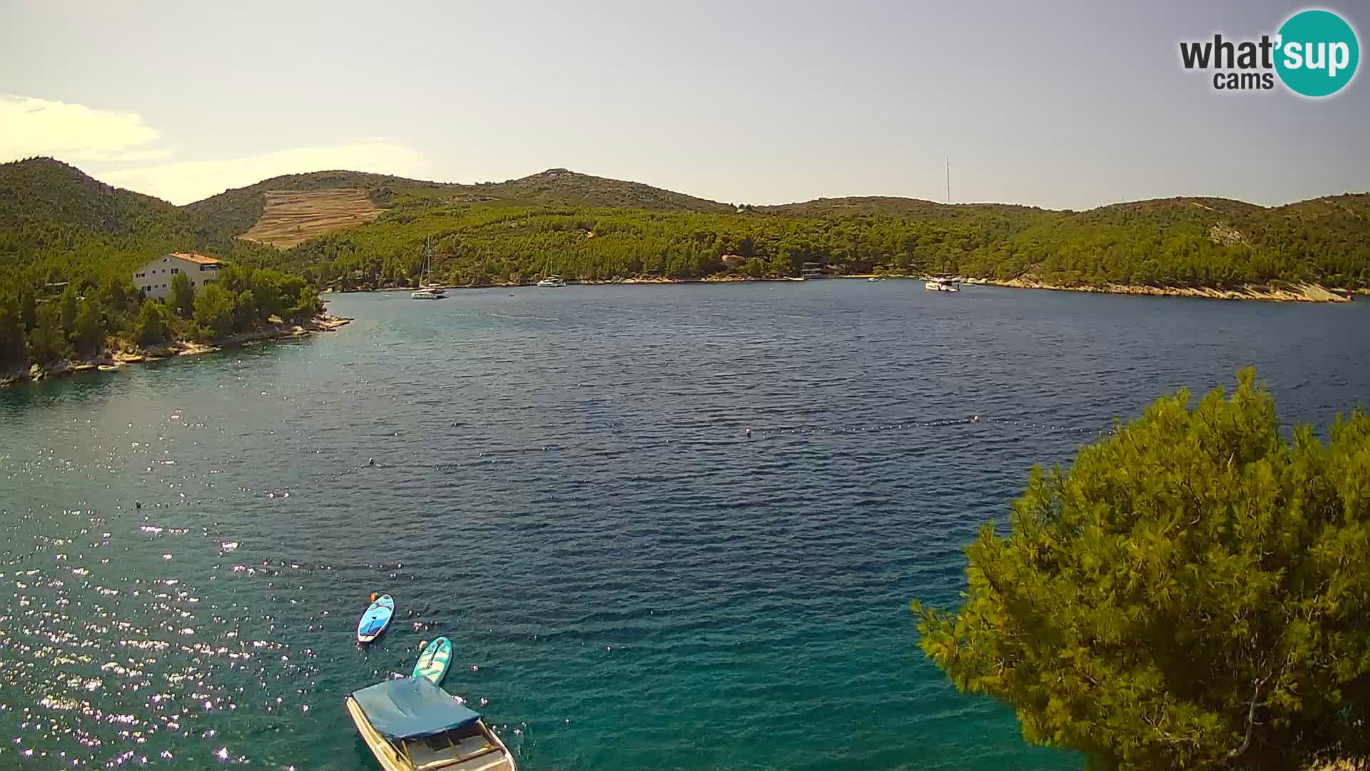 Web kamera Hvar Vira plaža | otok Hvar | Dalmacija