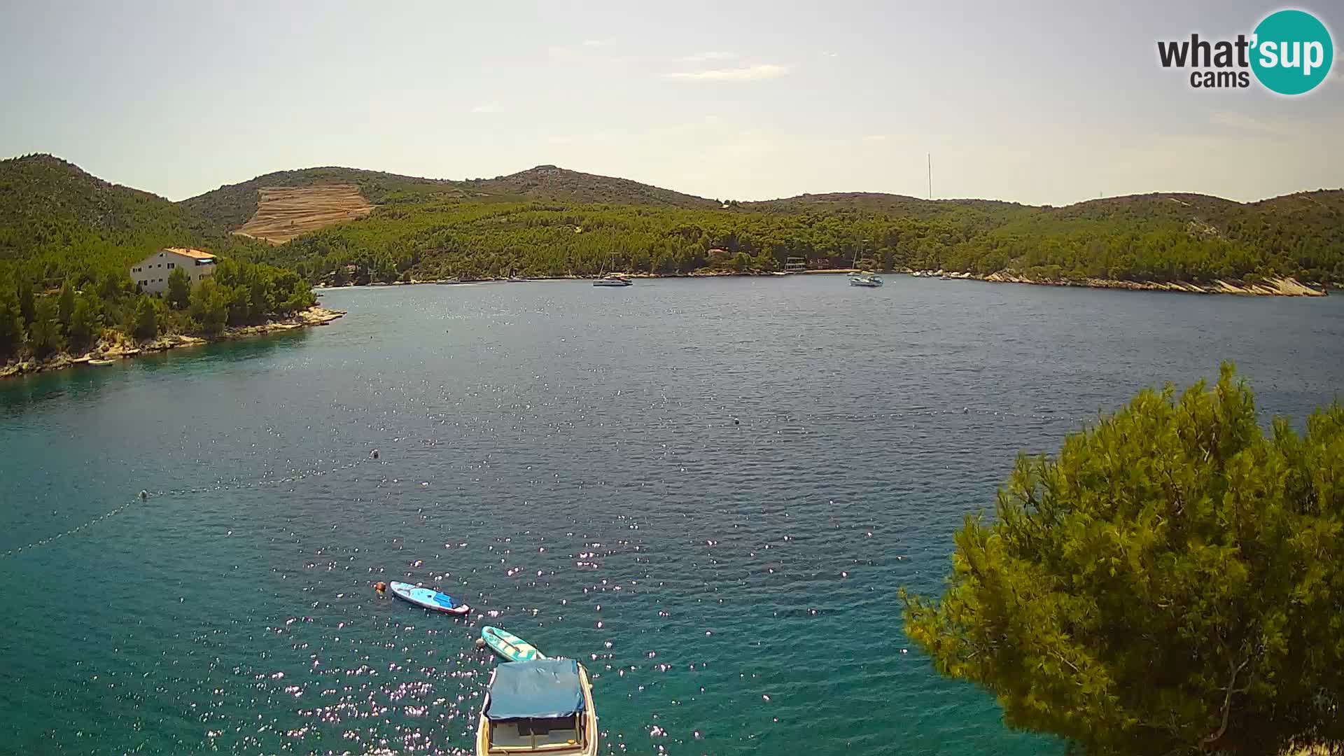 Live cam Hvar Vira plage | Île de Hvar | Dalmatie