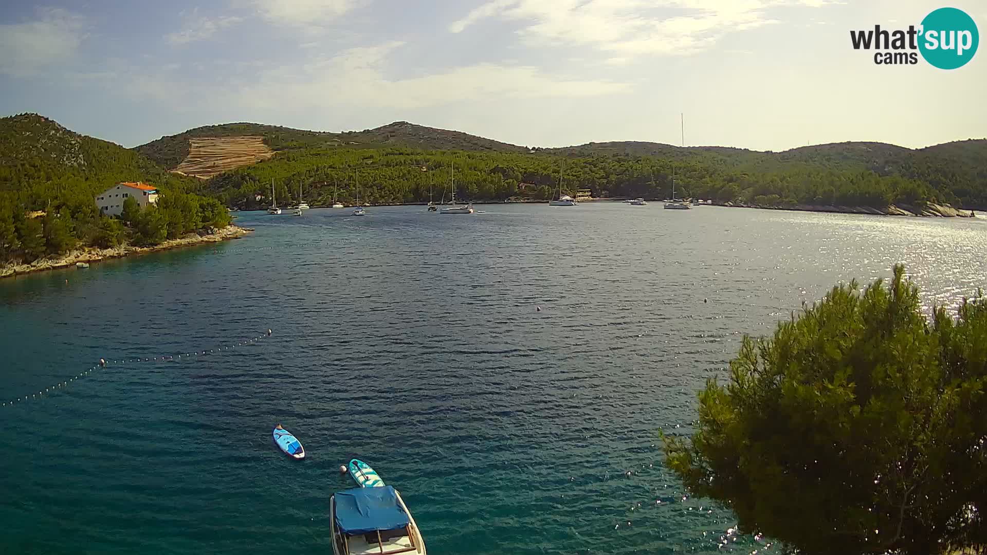 Live cam Hvar Vira plage | Île de Hvar | Dalmatie