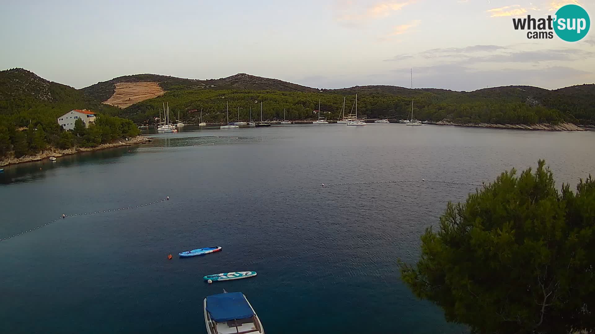 Live cam Hvar Vira plage | Île de Hvar | Dalmatie