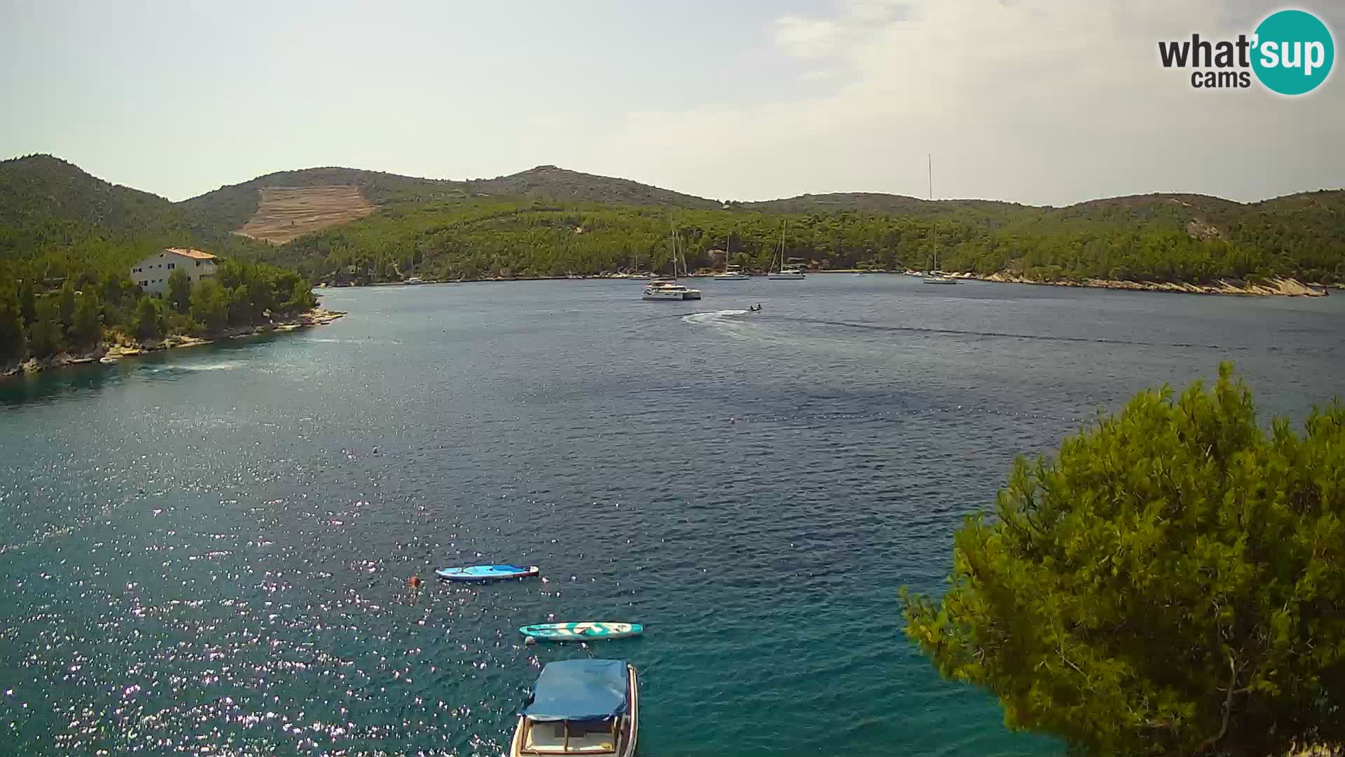 Kamera Hvar Vira plaža | Otok Hvar | Dalmacija