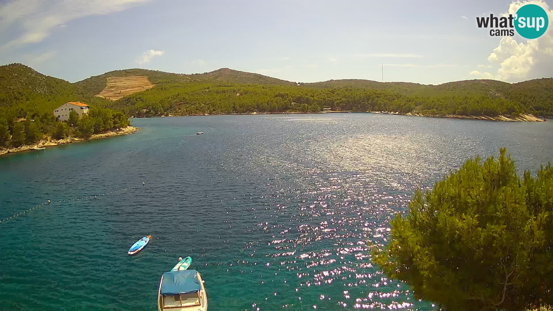 Live cam Hvar Vira plage | Île de Hvar | Dalmatie