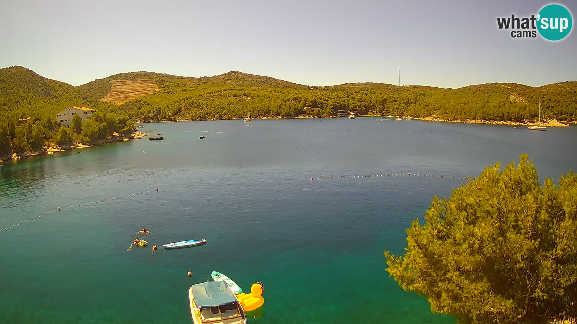 Live cam Hvar Vira plage | Île de Hvar | Dalmatie
