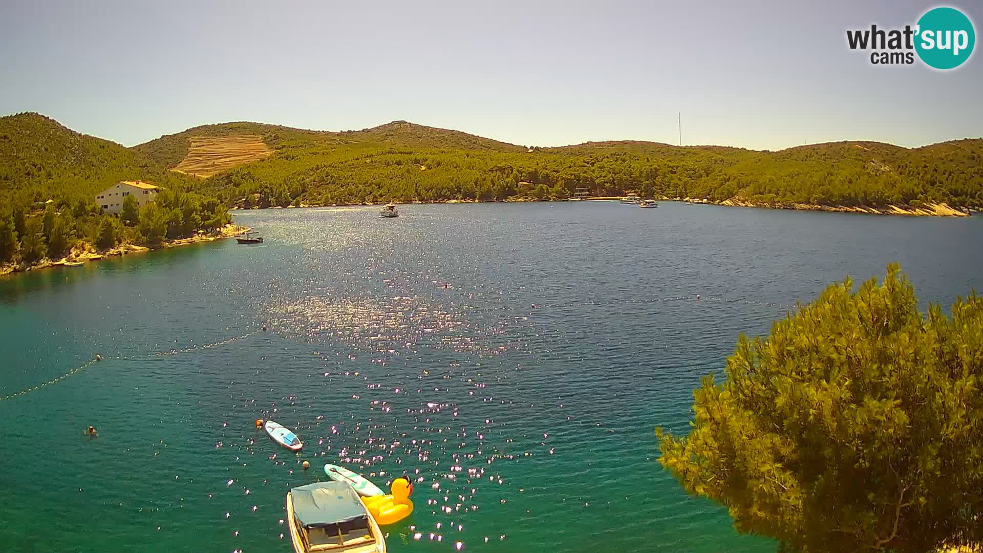Kamera Hvar Vira plaža | Otok Hvar | Dalmacija