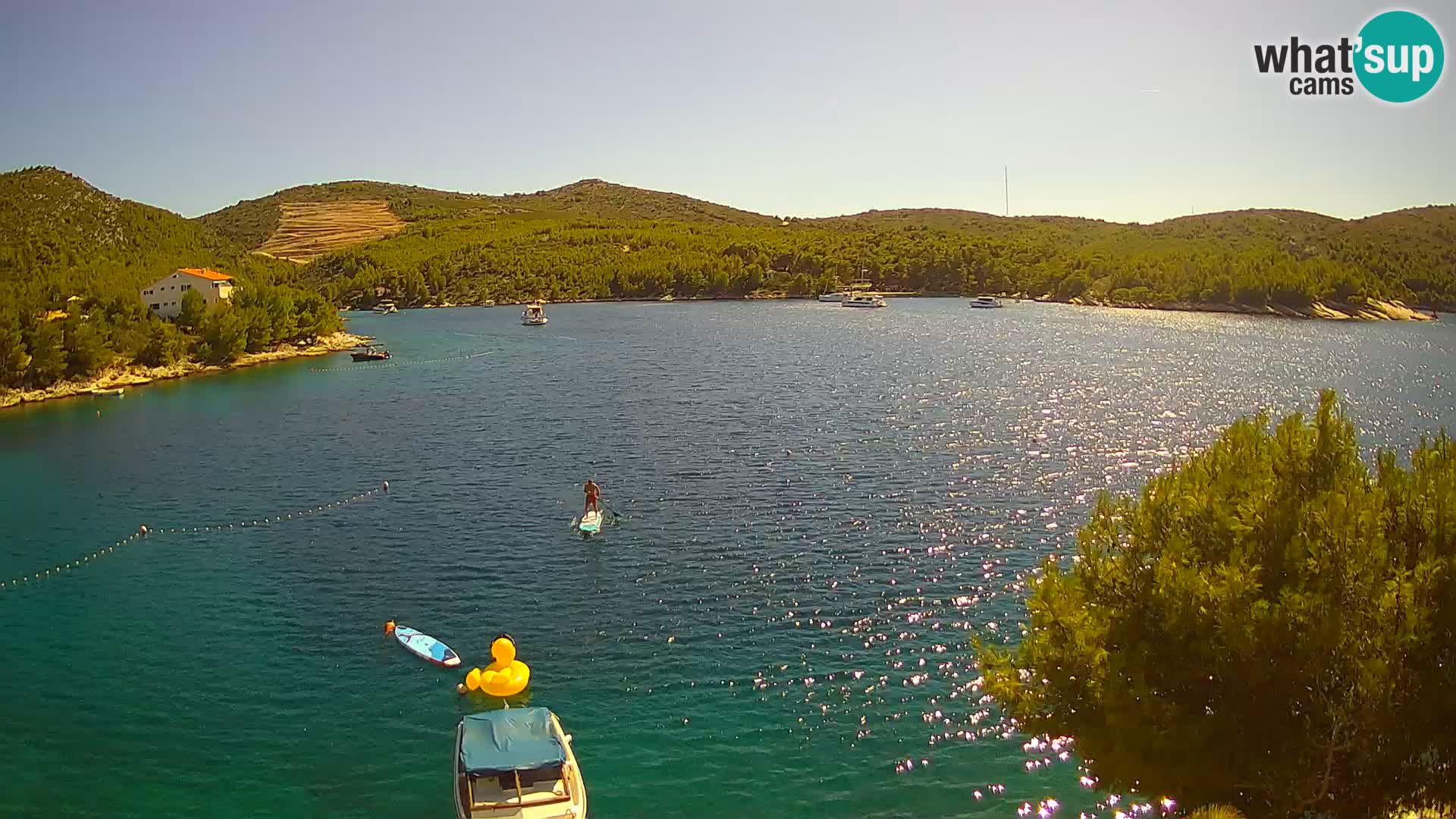 Live cam Hvar Vira plage | Île de Hvar | Dalmatie