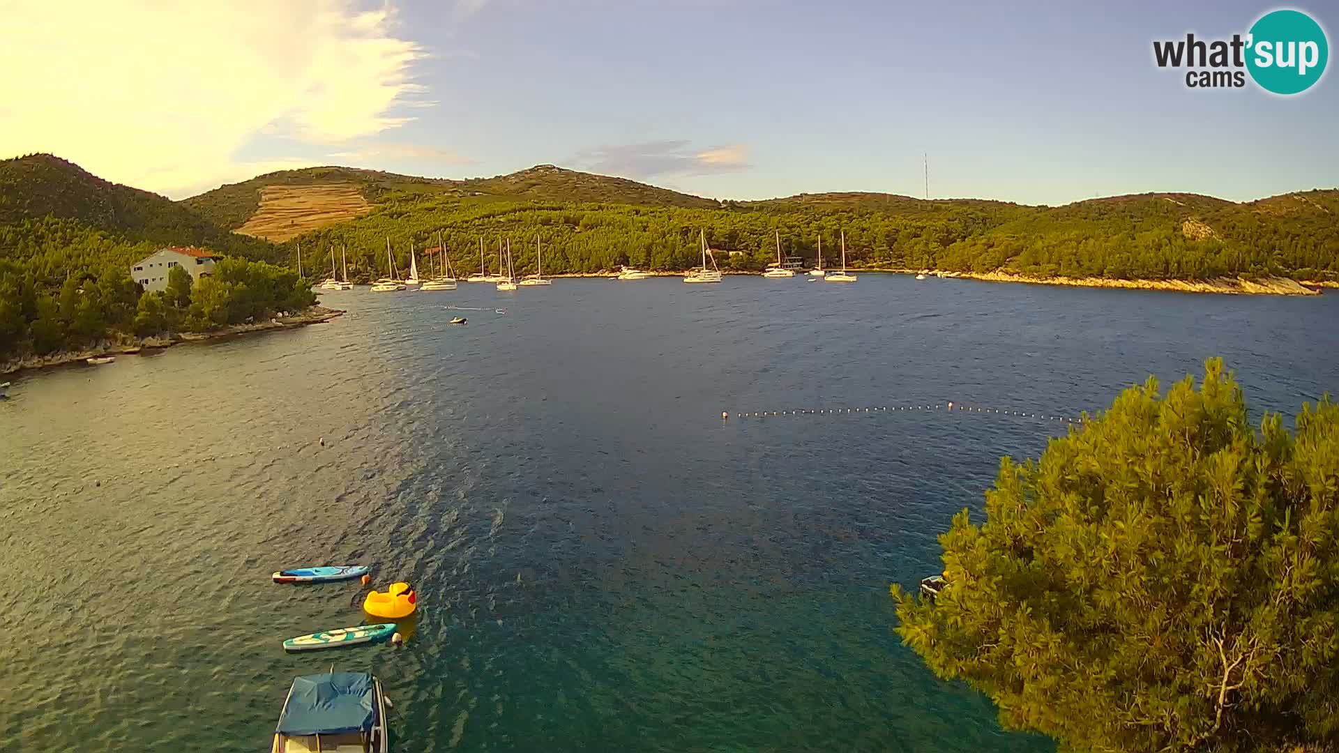 Live cam Hvar Vira plage | Île de Hvar | Dalmatie