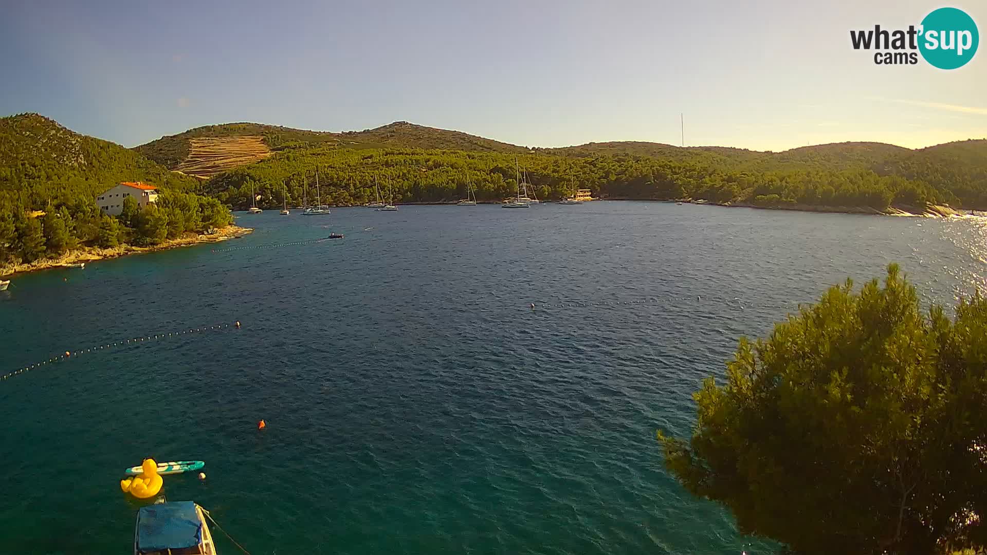 Live cam Hvar Vira plage | Île de Hvar | Dalmatie