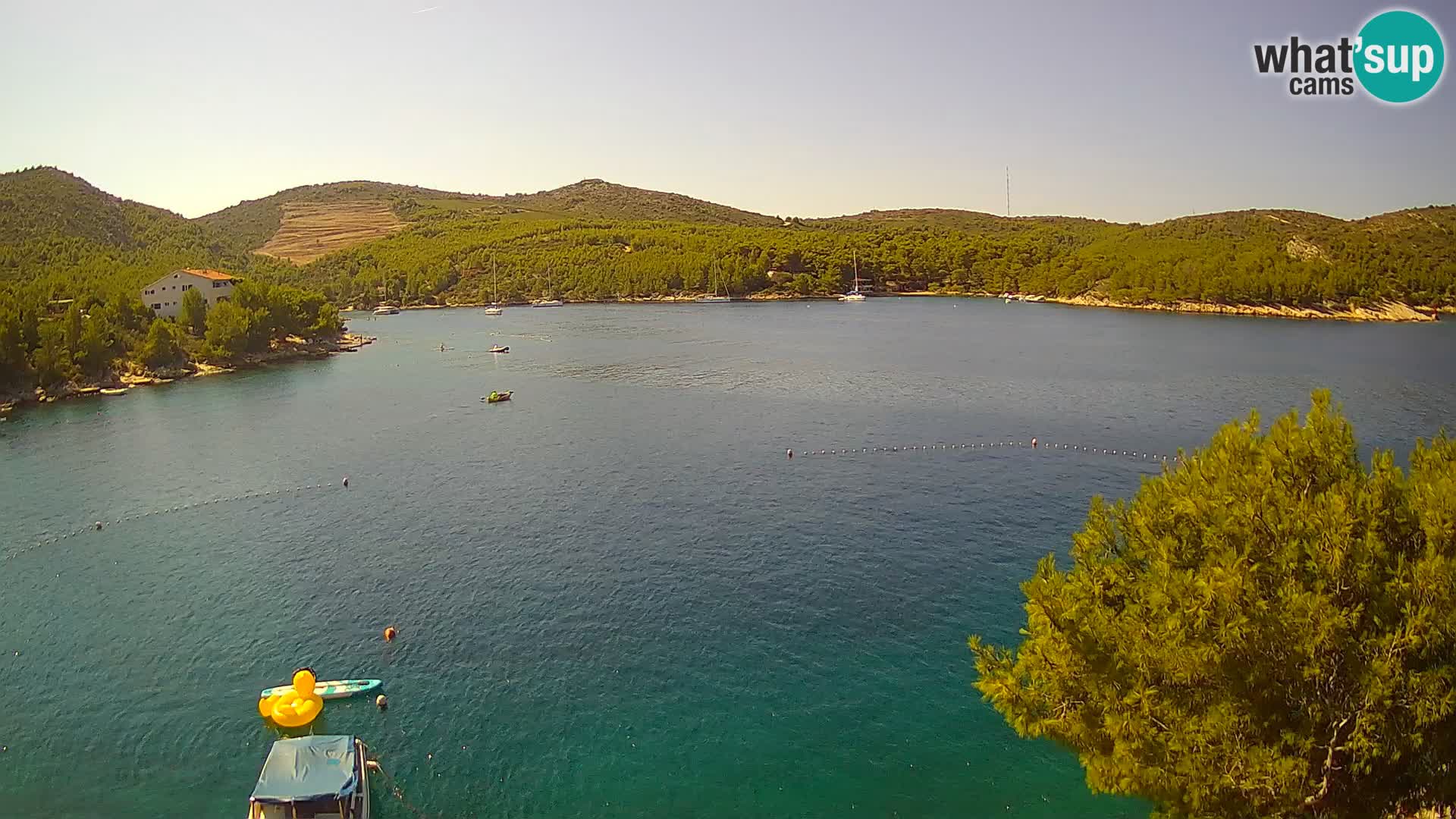 Live cam Hvar Vira plage | Île de Hvar | Dalmatie
