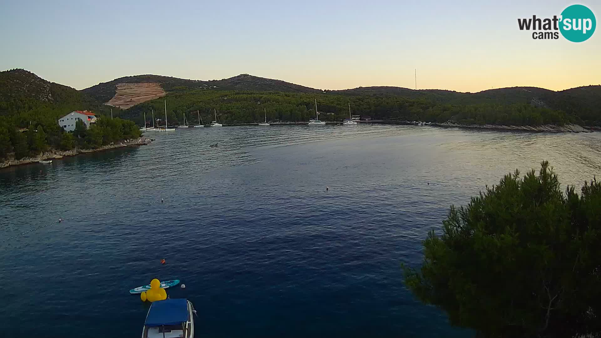 Live cam Hvar Vira plage | Île de Hvar | Dalmatie