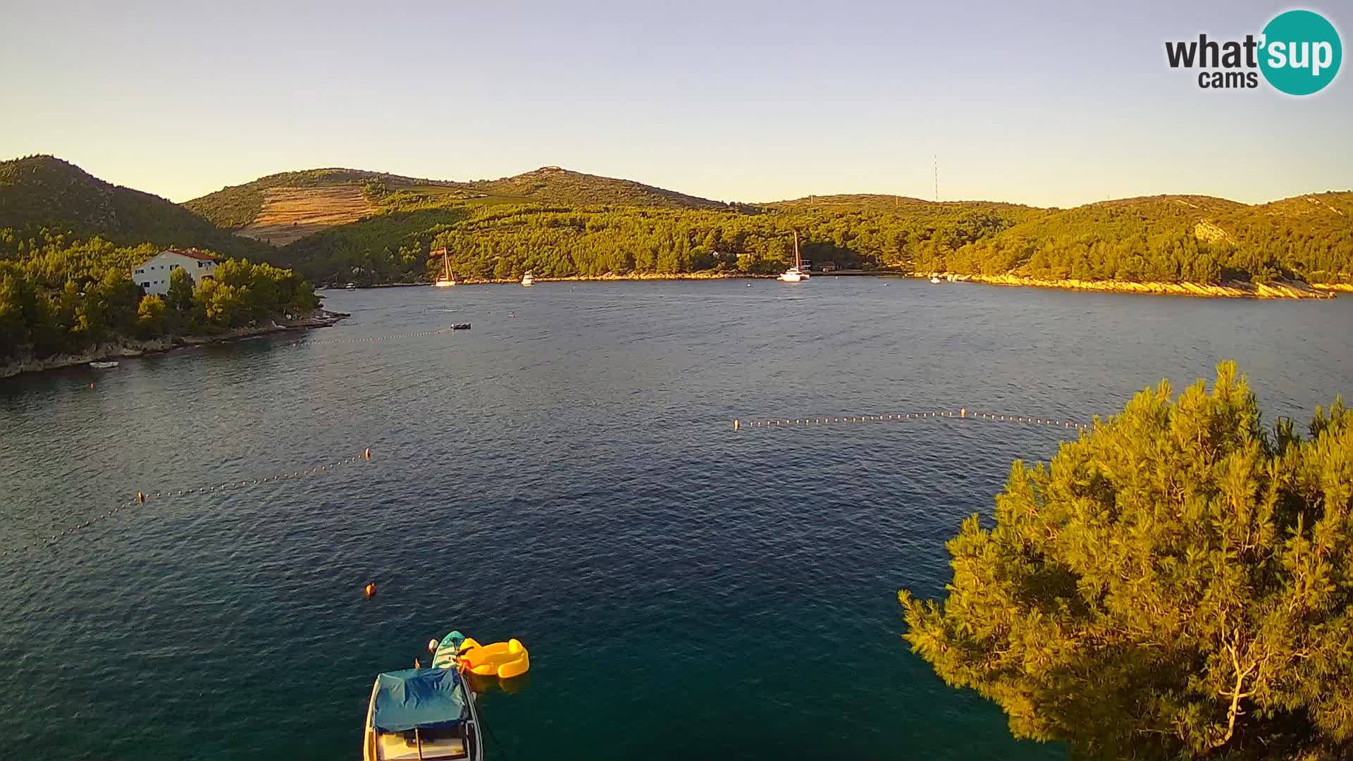 Live cam Hvar Vira plage | Île de Hvar | Dalmatie