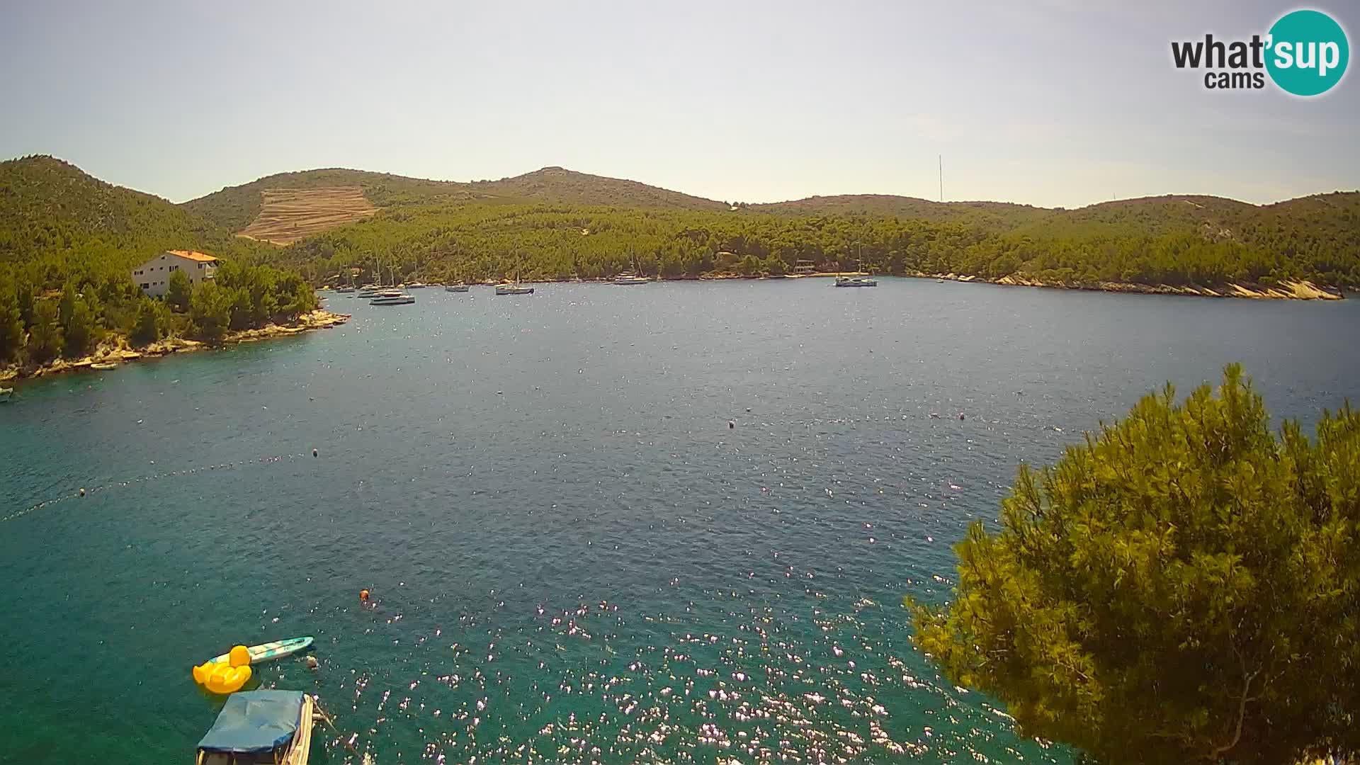 Kamera Hvar Vira plaža | Otok Hvar | Dalmacija
