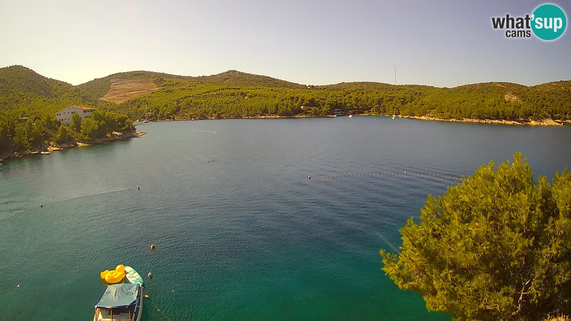 Live cam Hvar Vira plage | Île de Hvar | Dalmatie