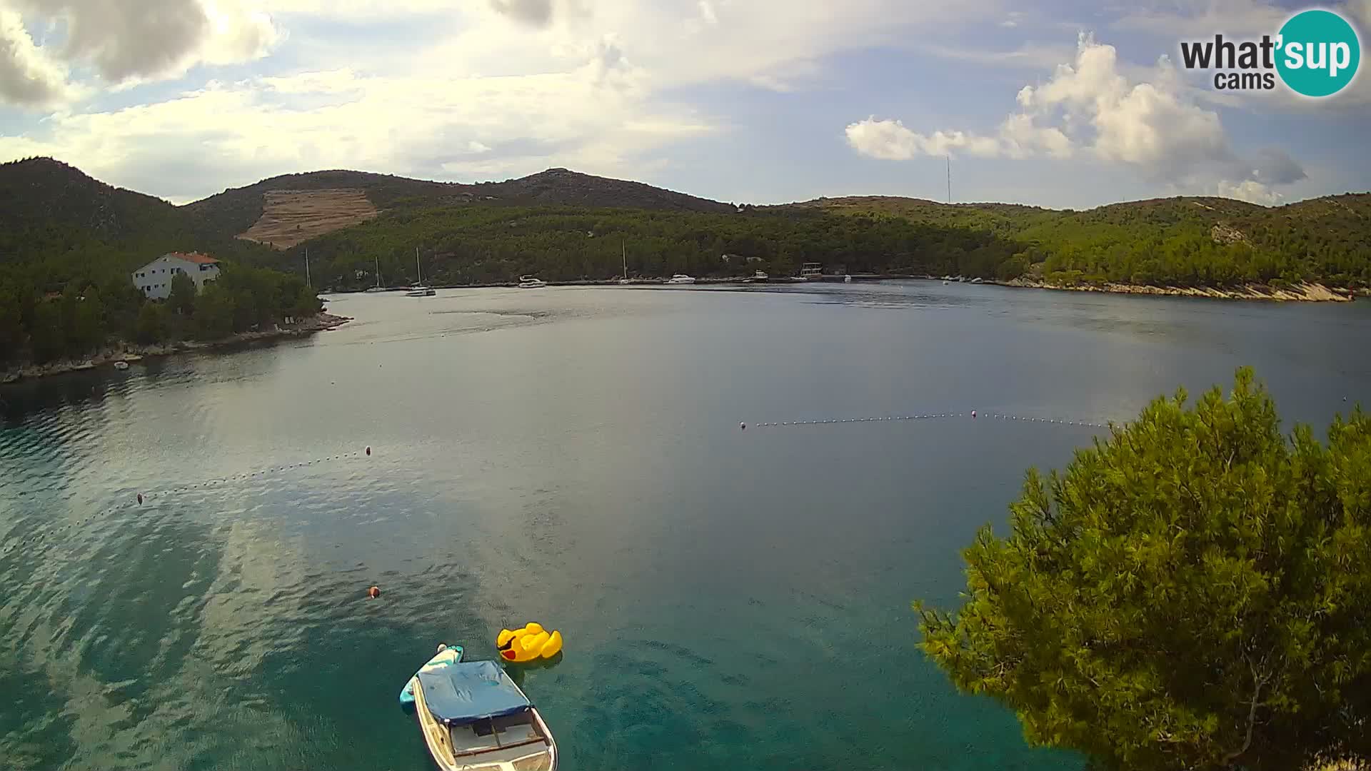 Live cam Hvar Vira plage | Île de Hvar | Dalmatie