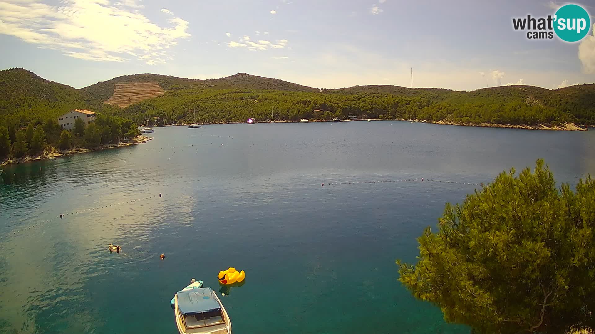 Live cam Hvar Vira plage | Île de Hvar | Dalmatie