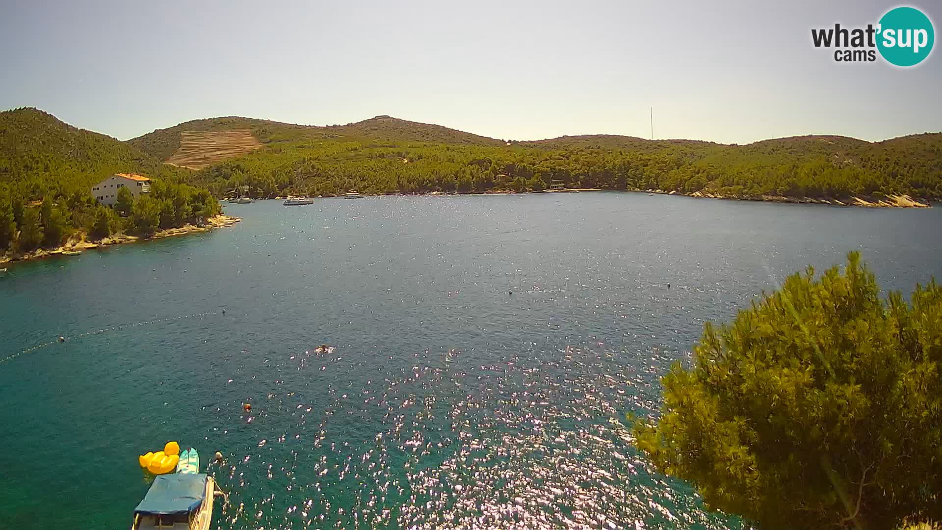 Live cam Hvar Vira plage | Île de Hvar | Dalmatie