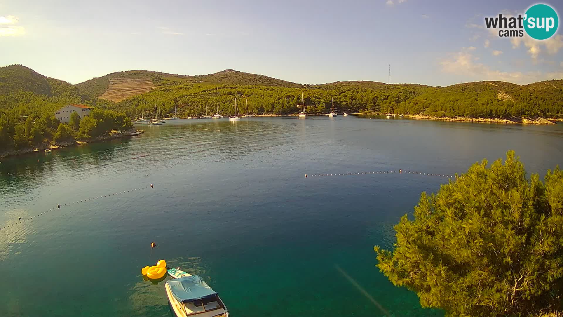 Live cam Hvar Vira plage | Île de Hvar | Dalmatie