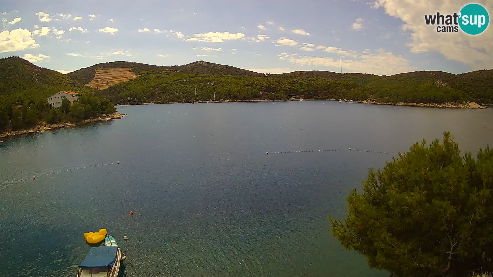 Live cam Hvar Vira plage | Île de Hvar | Dalmatie