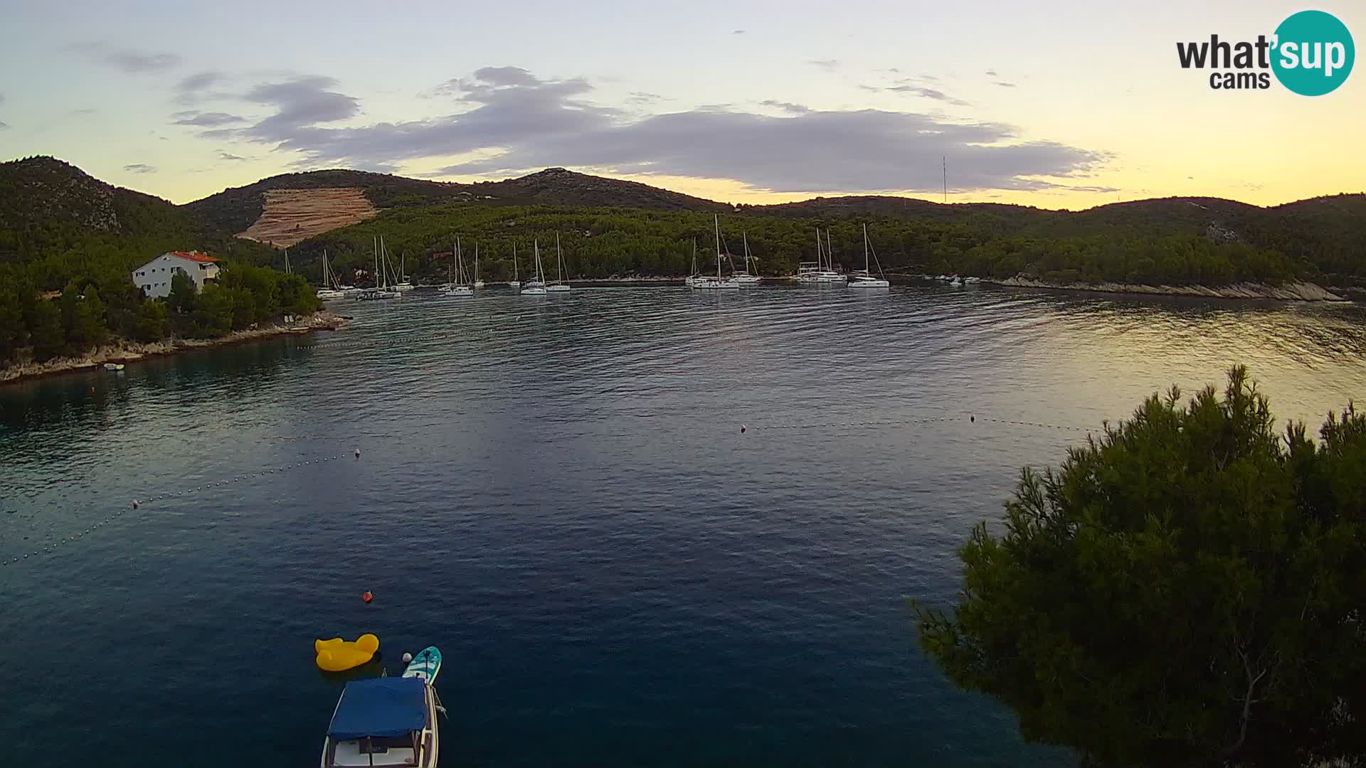 Live cam Hvar Vira plage | Île de Hvar | Dalmatie