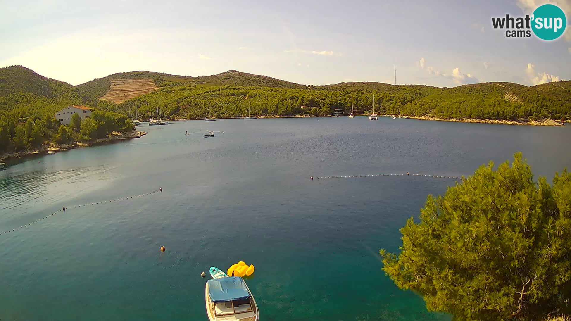 Live cam Hvar Vira plage | Île de Hvar | Dalmatie