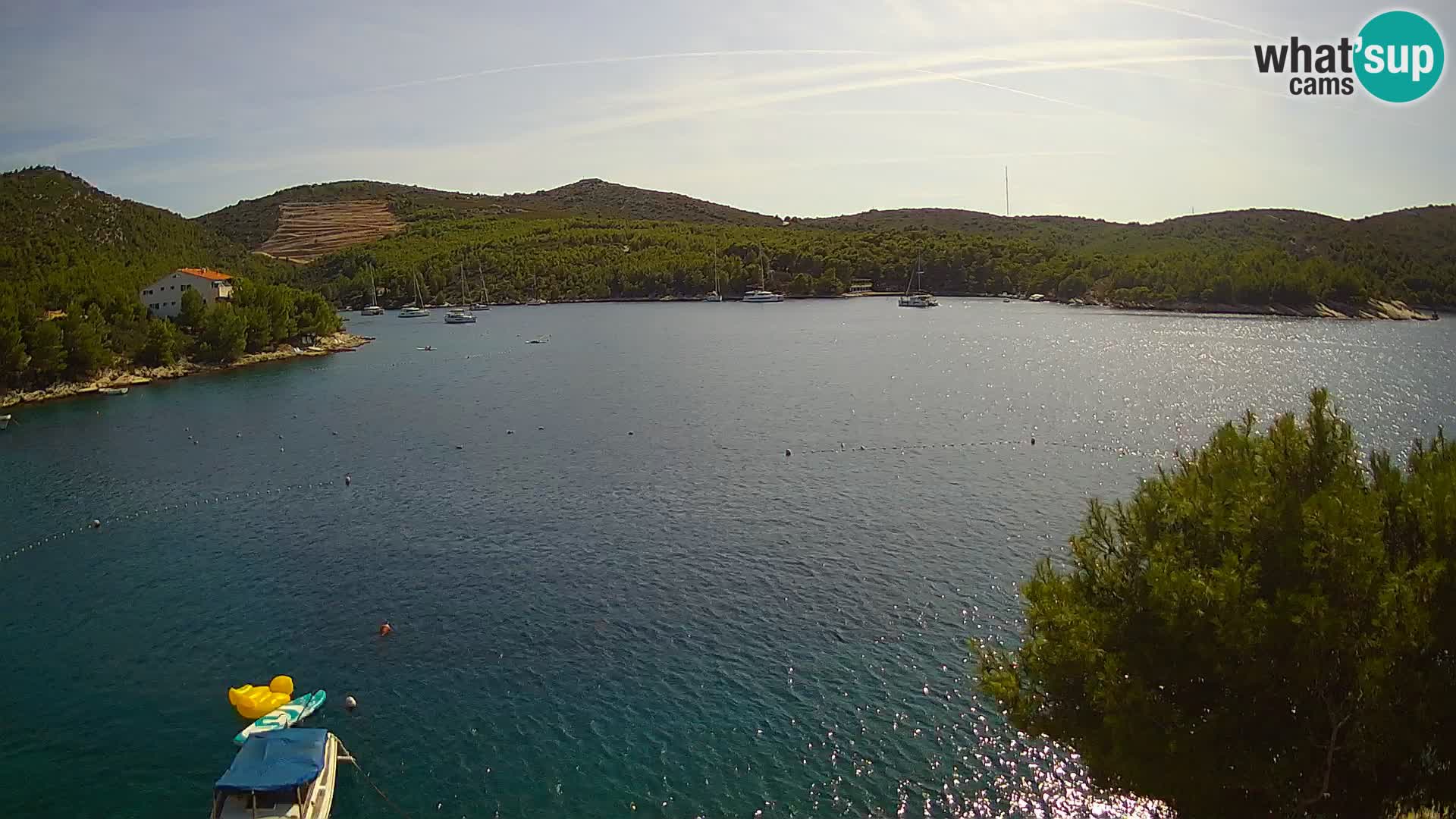 Web kamera Hvar Vira plaža | otok Hvar | Dalmacija