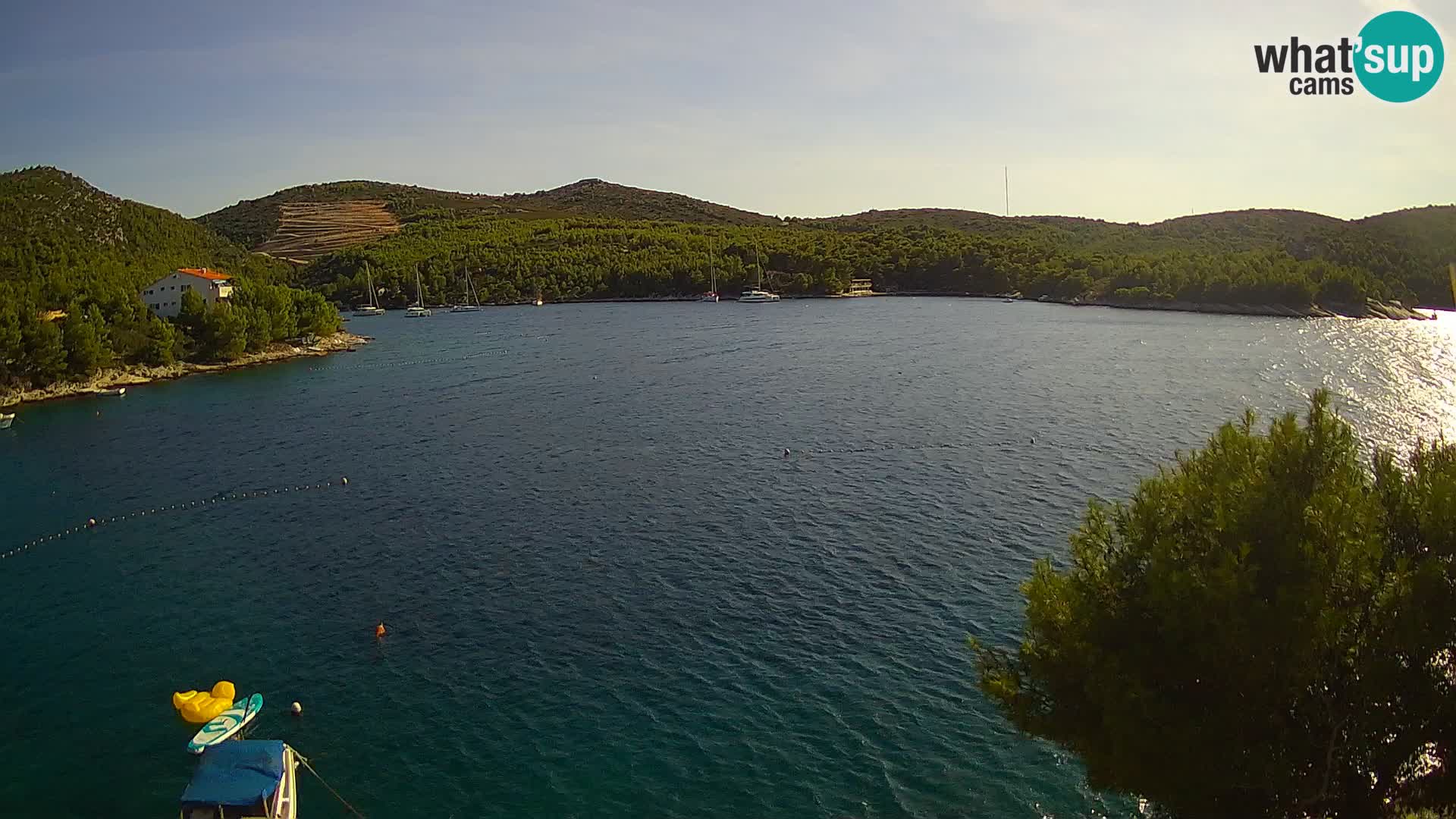 Live cam Hvar Vira plage | Île de Hvar | Dalmatie