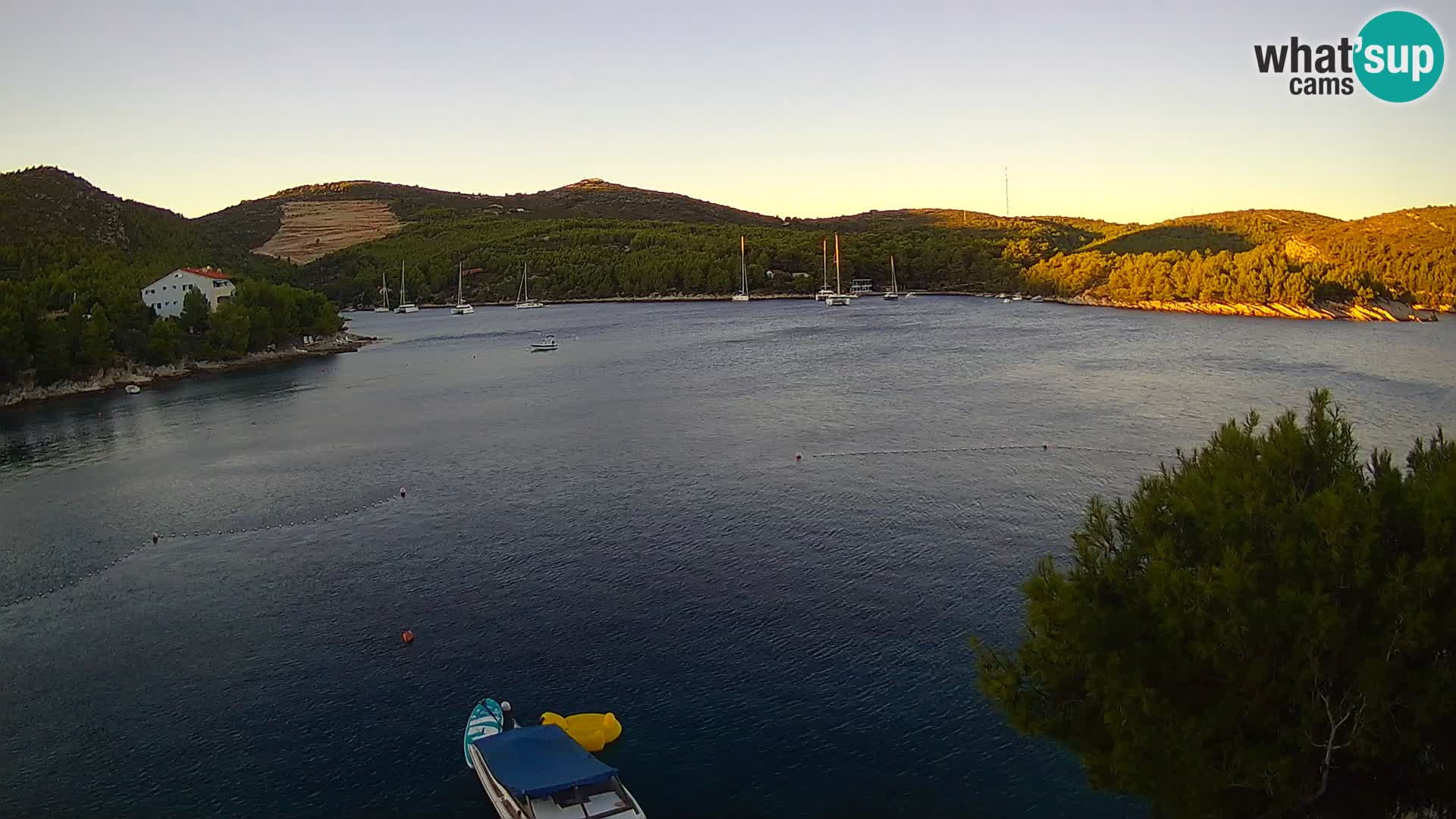 Live cam Hvar Vira plage | Île de Hvar | Dalmatie