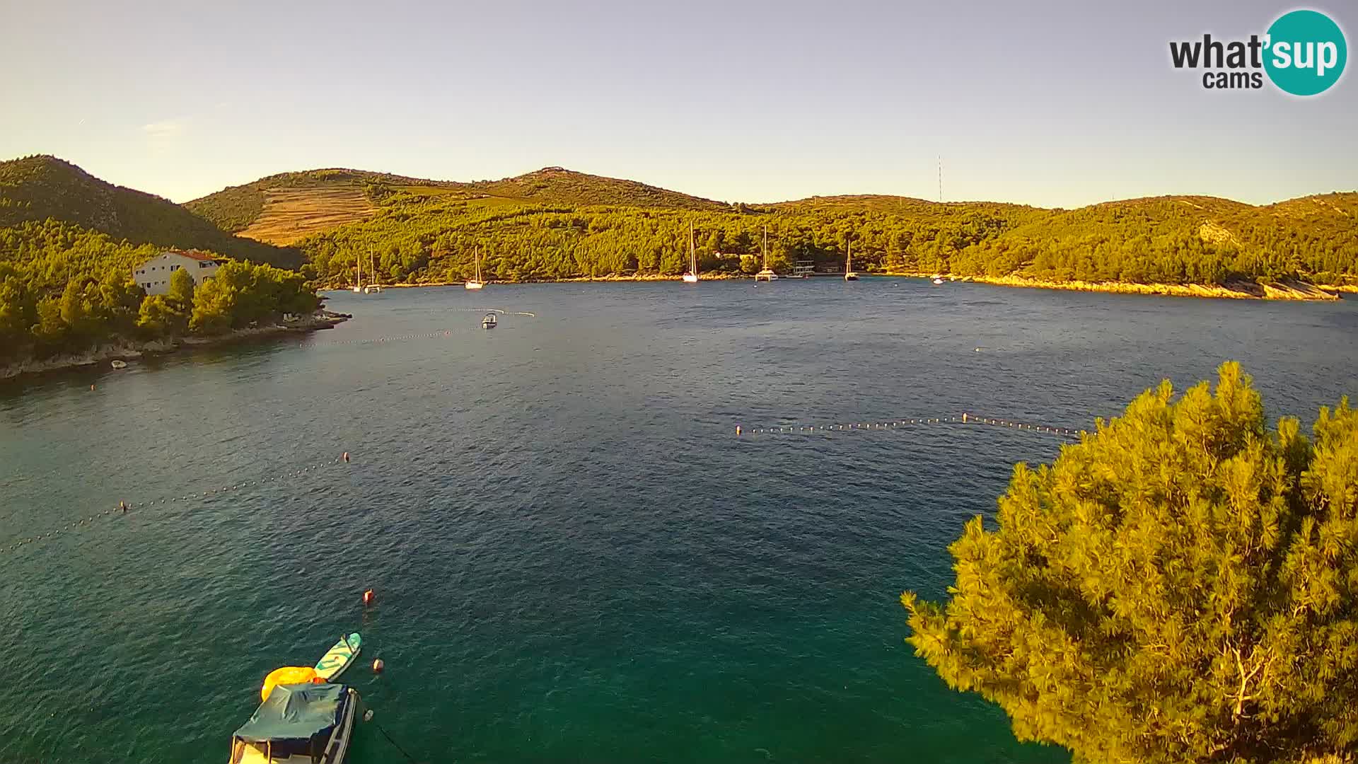 Live cam Hvar Vira plage | Île de Hvar | Dalmatie