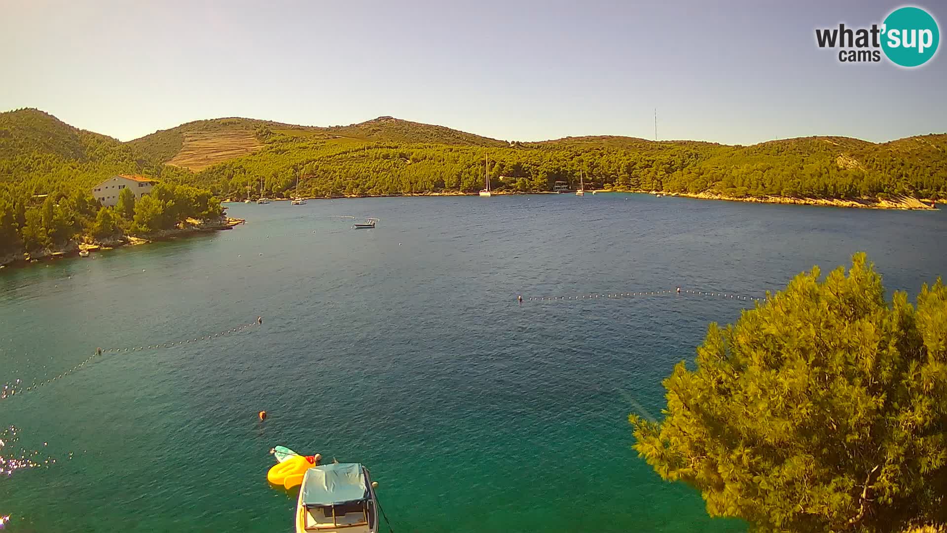 Live cam Hvar Vira plage | Île de Hvar | Dalmatie