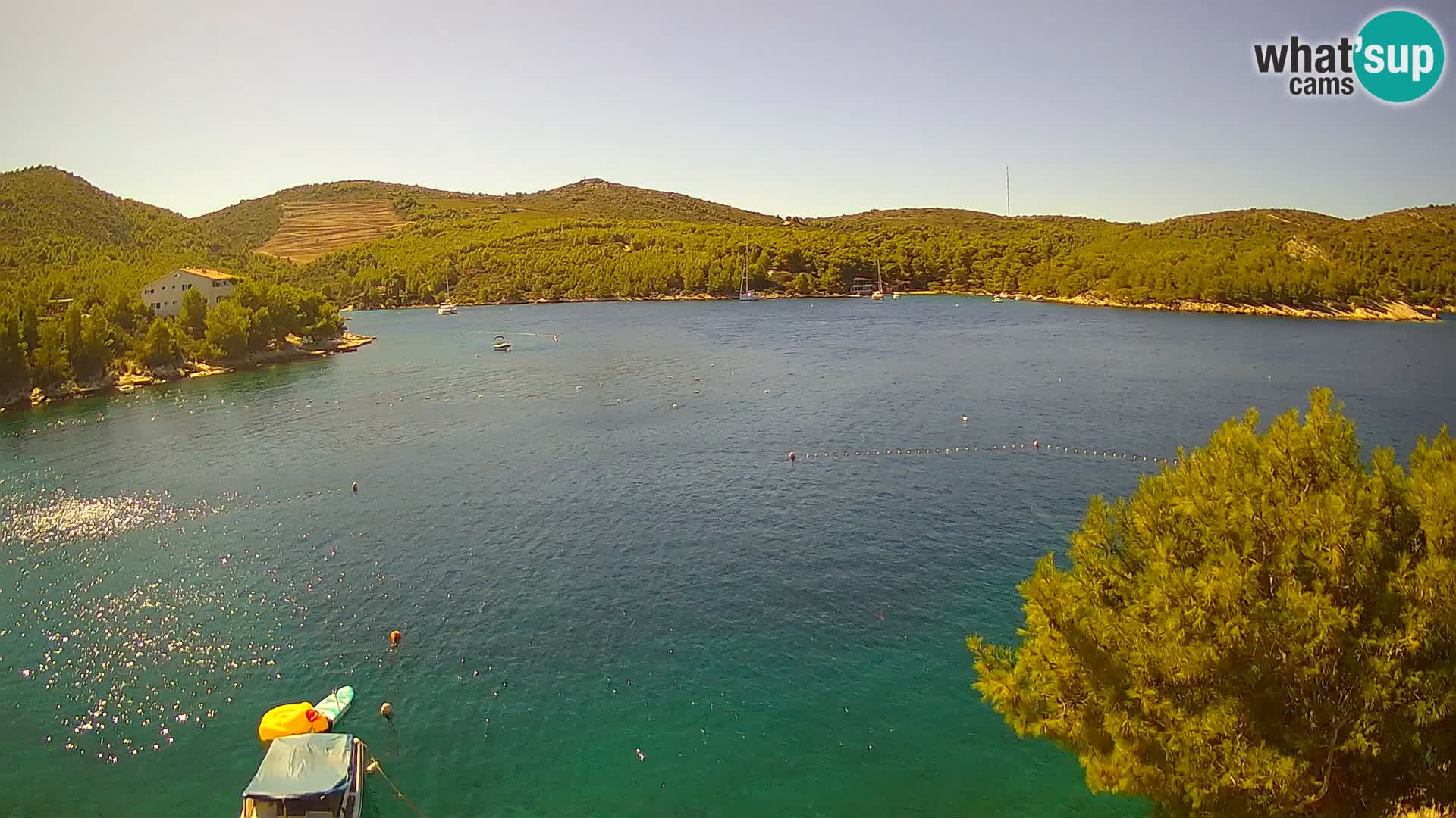 Live cam Hvar Vira plage | Île de Hvar | Dalmatie