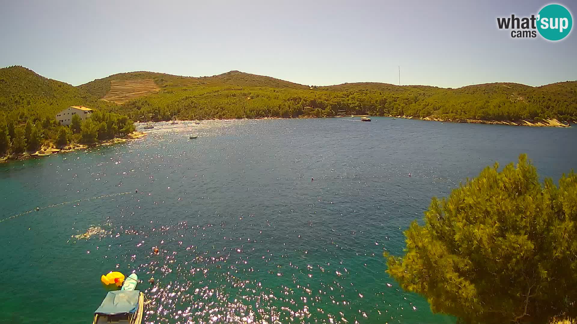 Kamera Hvar Vira plaža | Otok Hvar | Dalmacija
