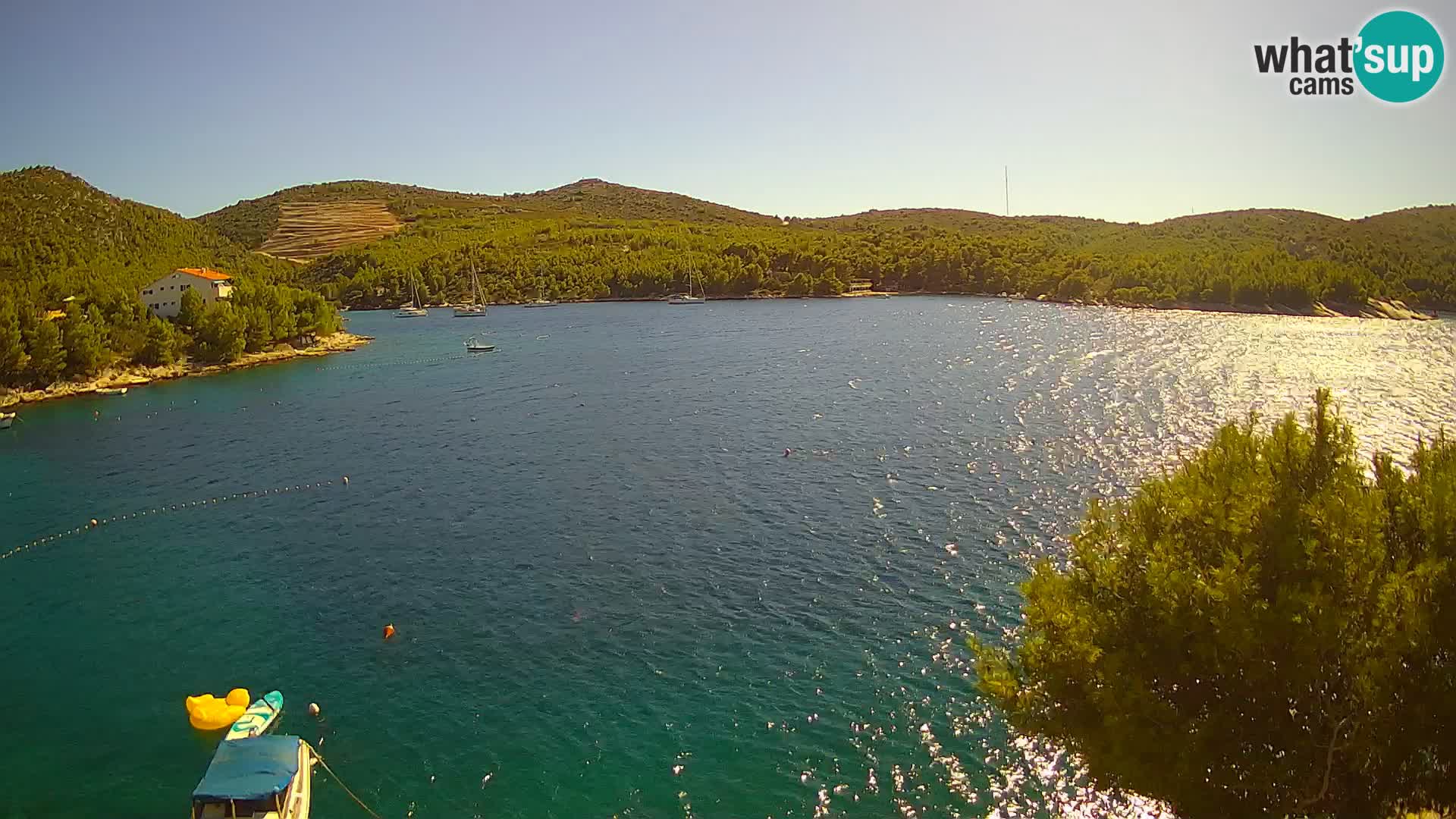 Hvar webcam Vira Strand | Hvar Insel | Dalmatien