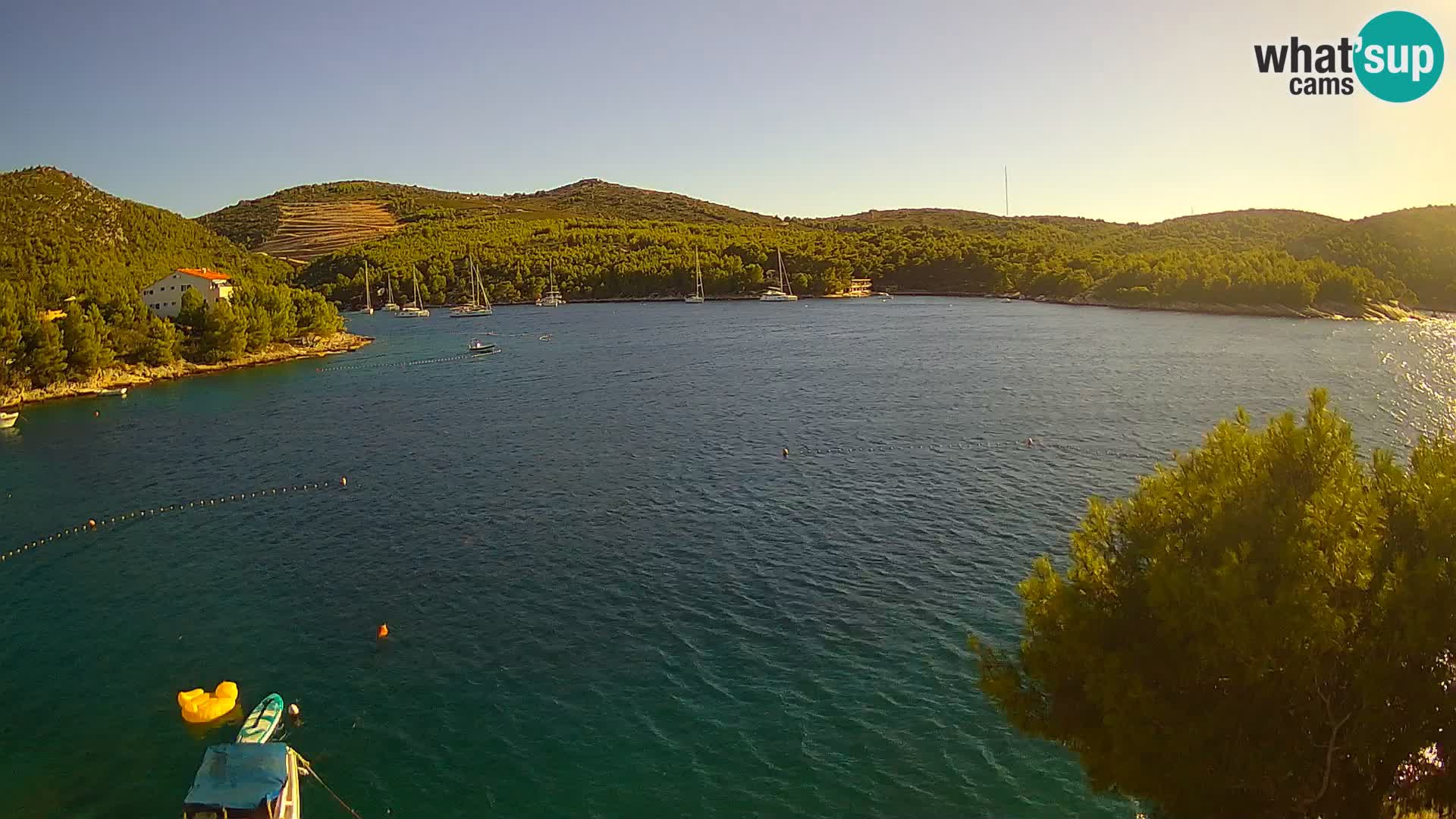 Live cam Hvar Vira plage | Île de Hvar | Dalmatie