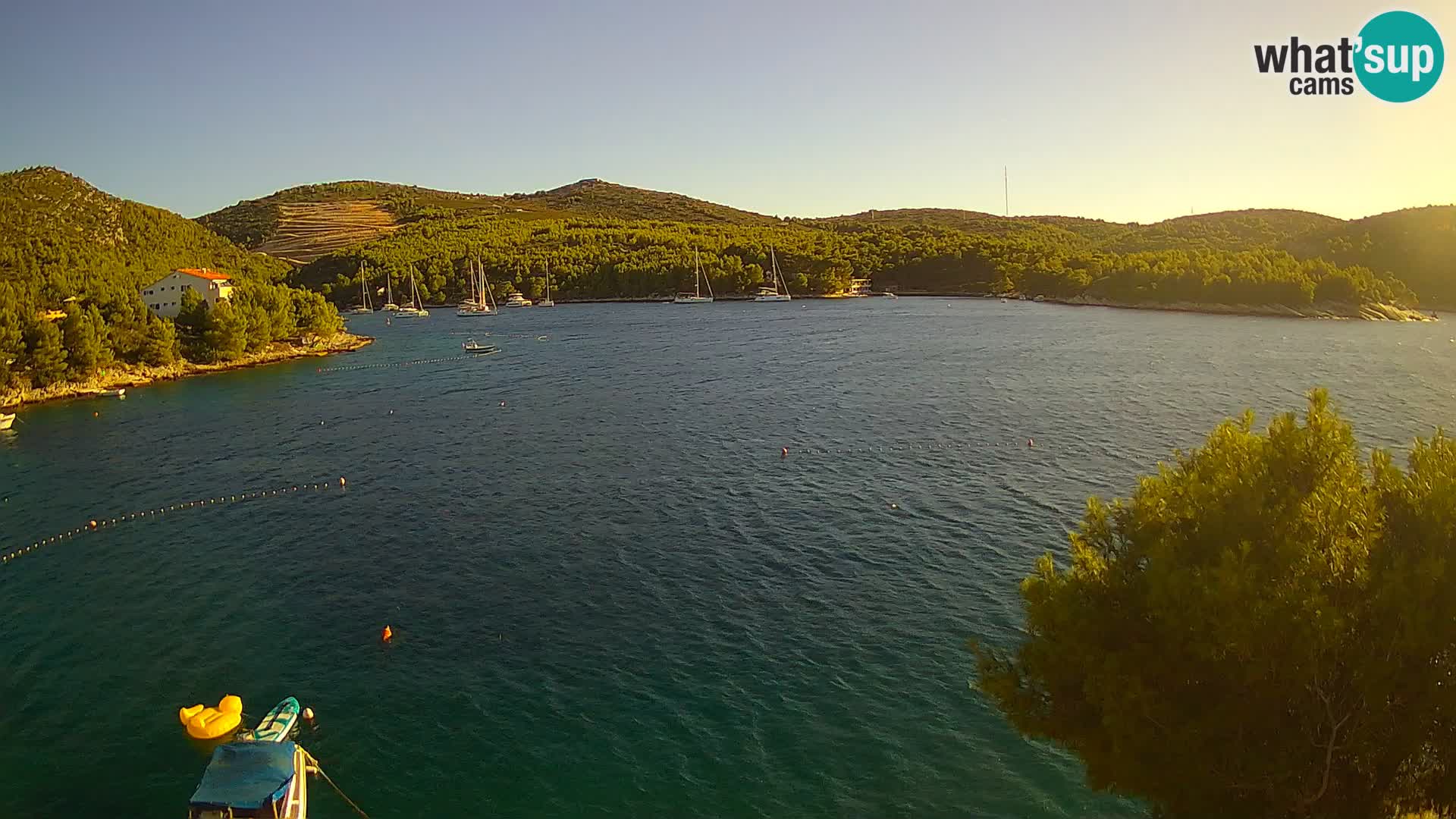 Live cam Hvar Vira plage | Île de Hvar | Dalmatie