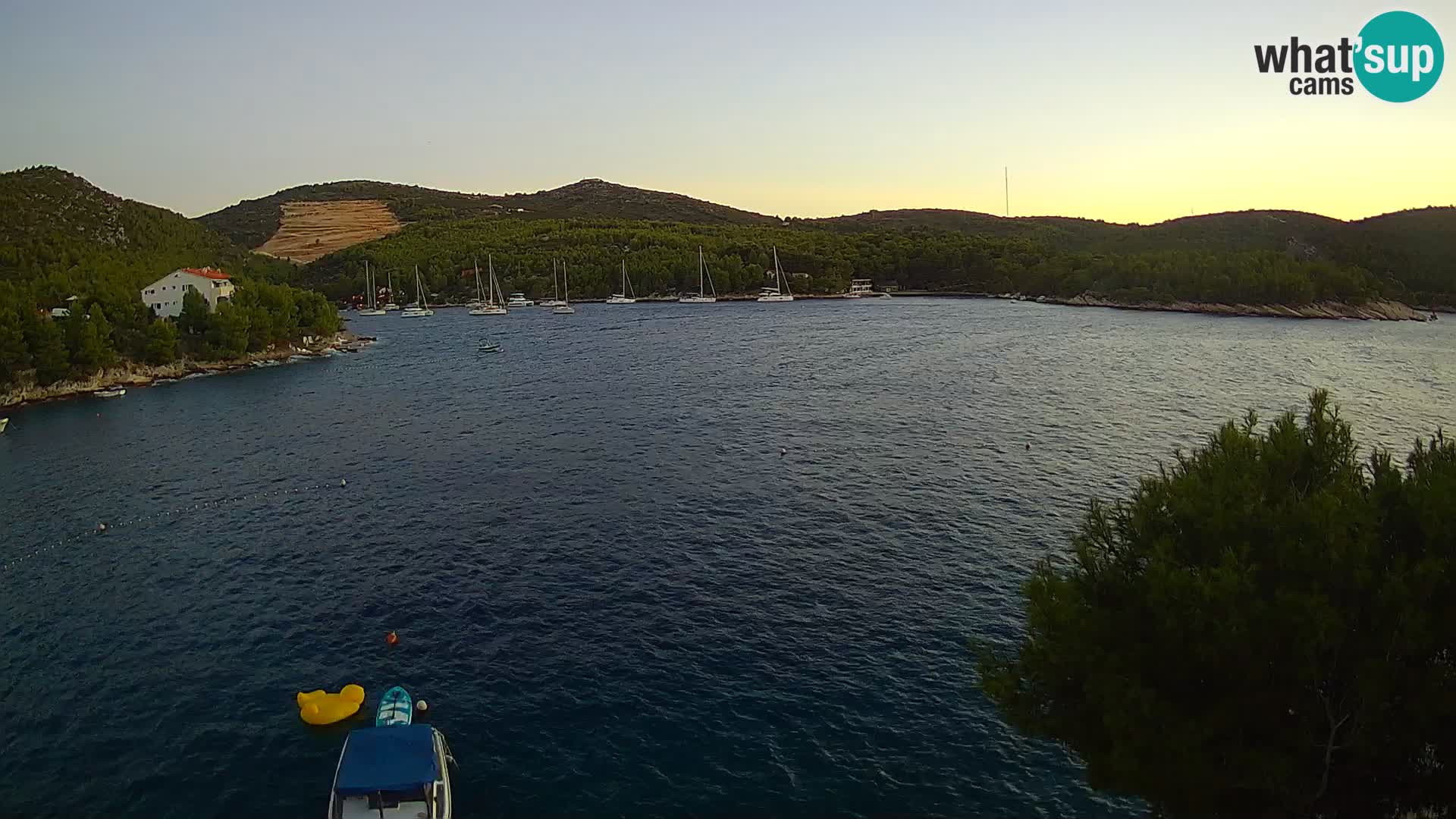 Live cam Hvar Vira plage | Île de Hvar | Dalmatie