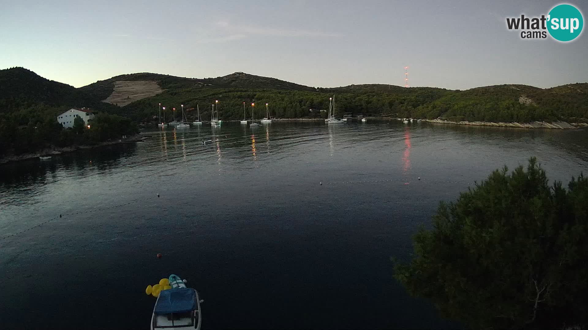 Live cam Hvar Vira plage | Île de Hvar | Dalmatie