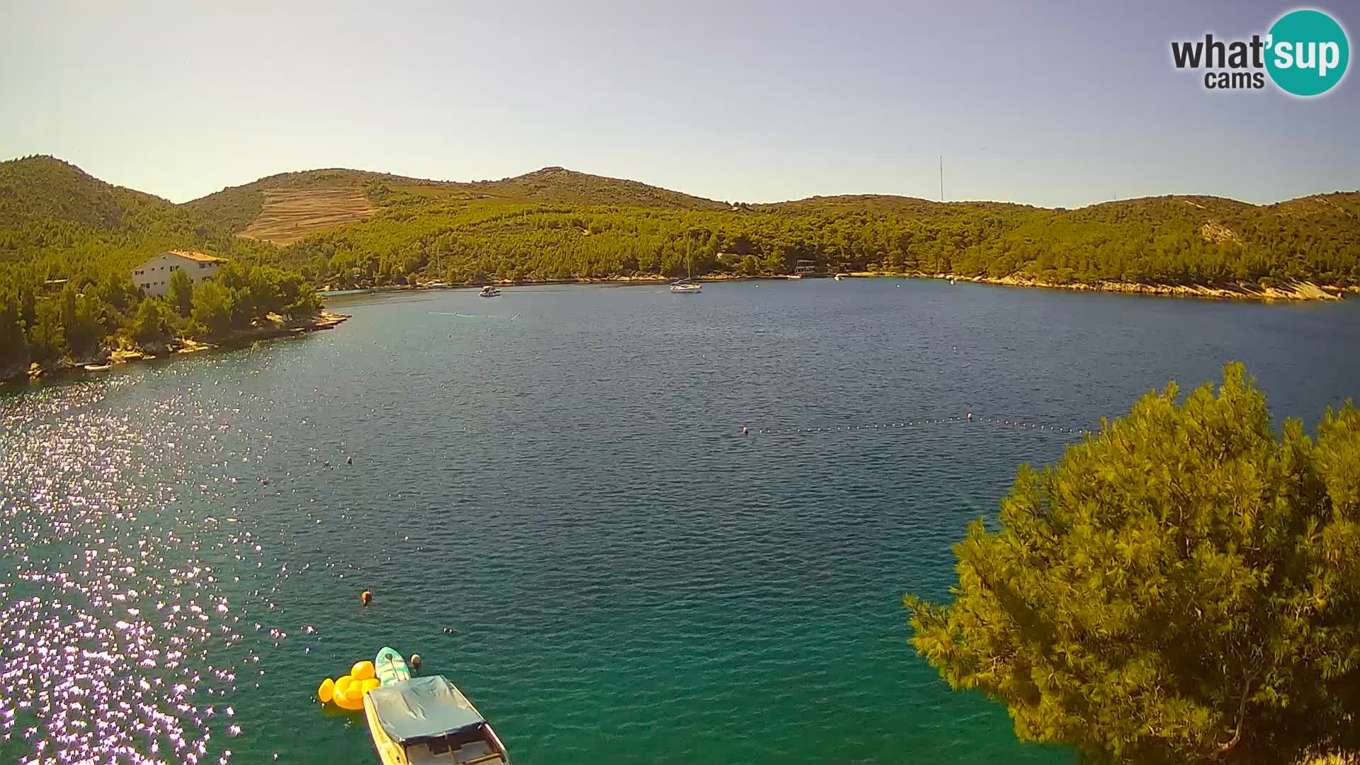 Live cam Hvar Vira plage | Île de Hvar | Dalmatie