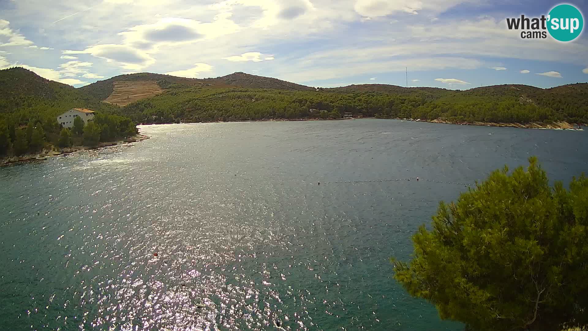 Live cam Hvar Vira plage | Île de Hvar | Dalmatie