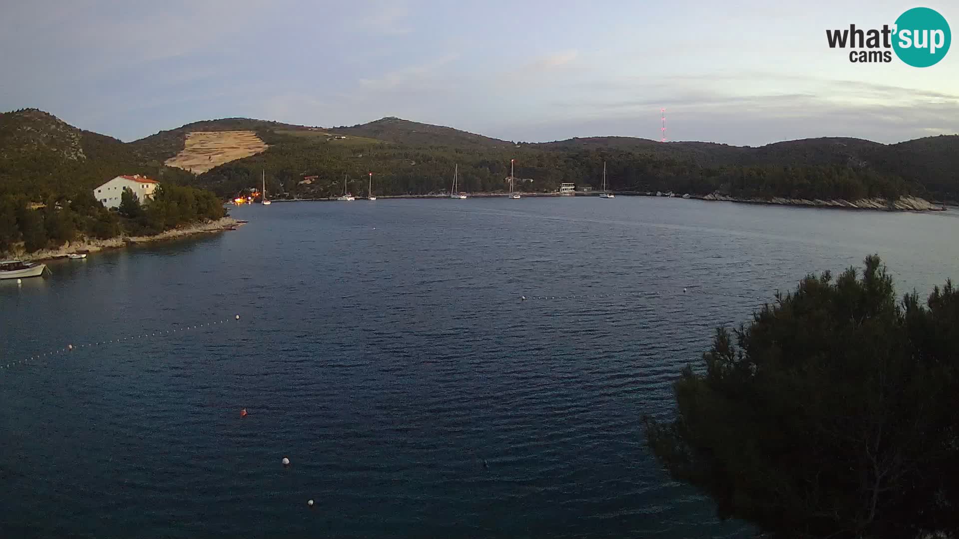 Live cam Hvar Vira plage | Île de Hvar | Dalmatie