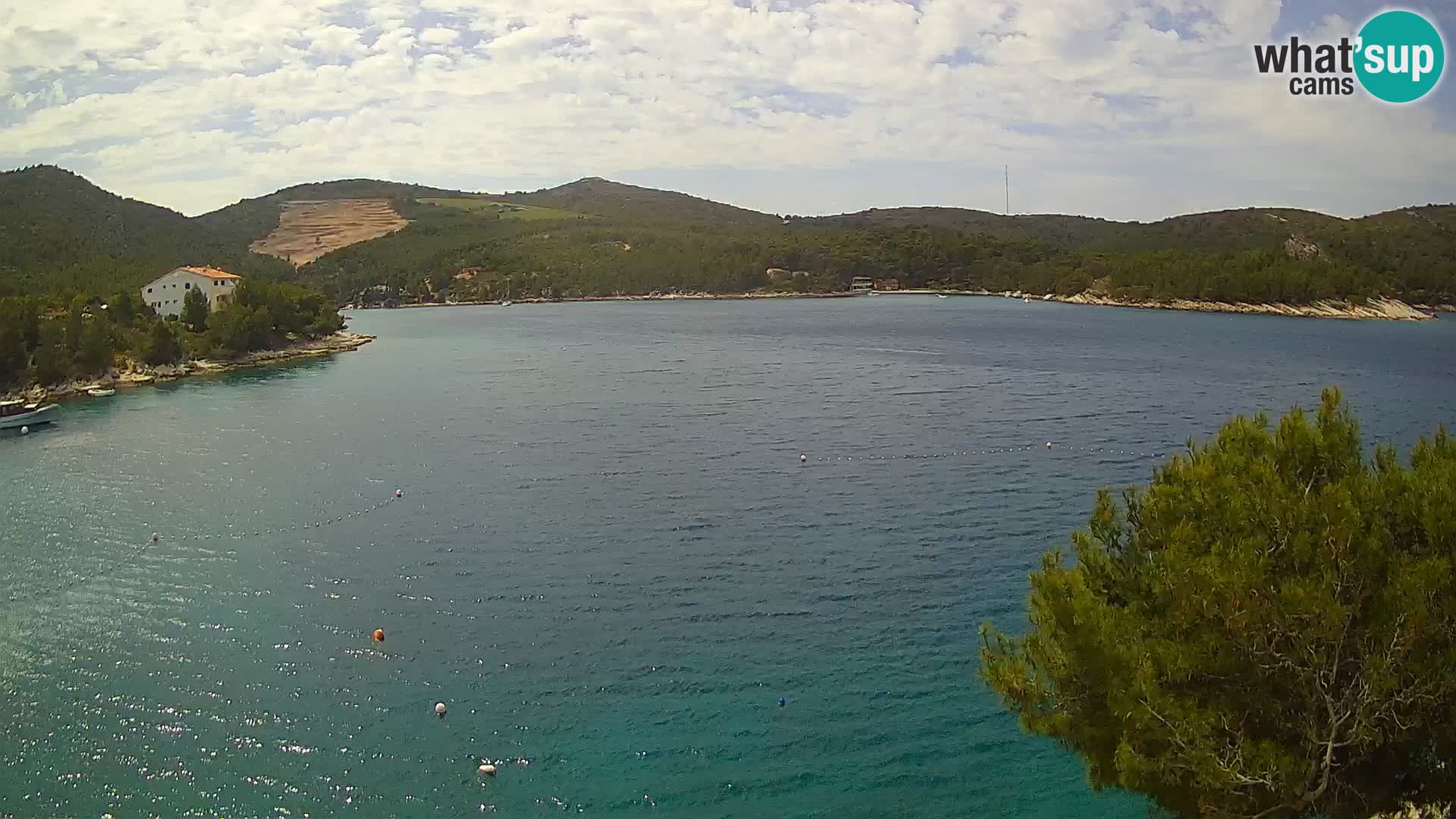 Live cam Hvar Vira plage | Île de Hvar | Dalmatie