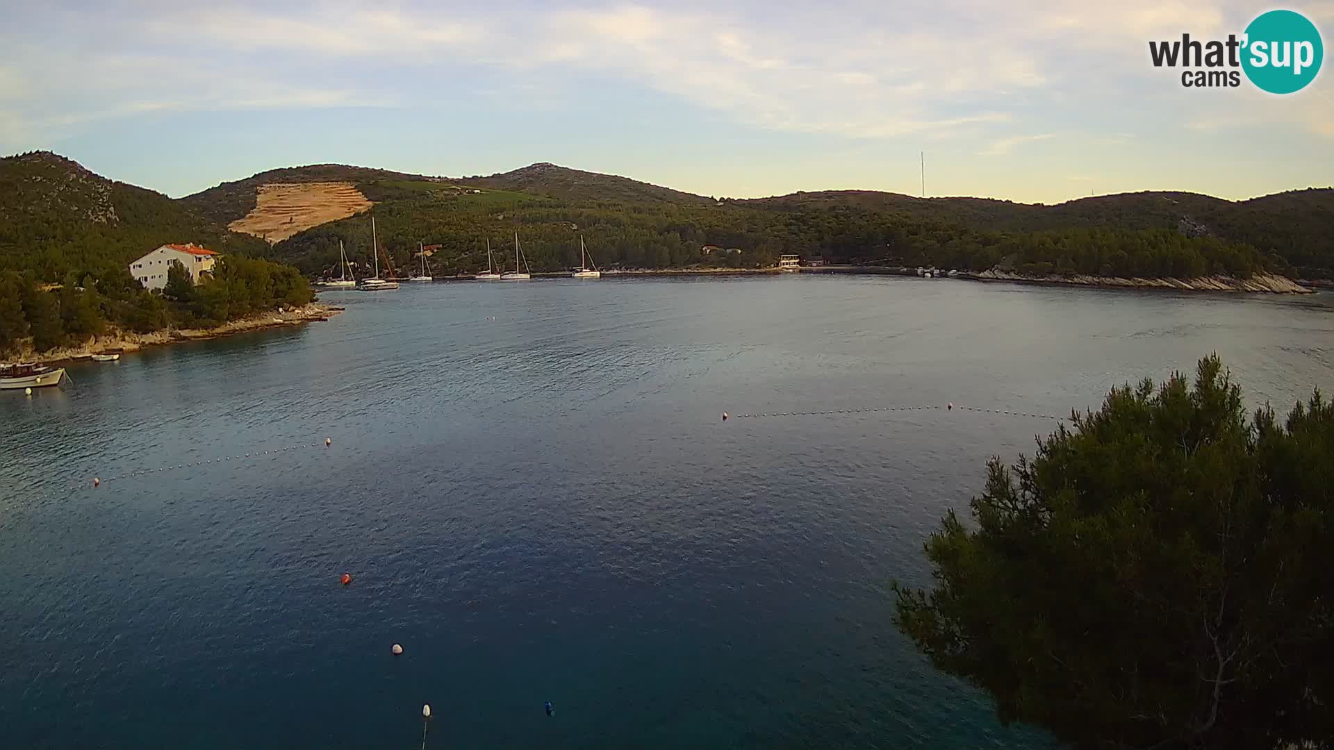 Live cam Hvar Vira plage | Île de Hvar | Dalmatie