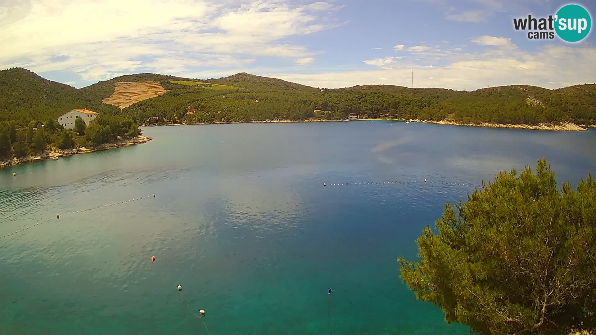 Live cam Hvar Vira plage | Île de Hvar | Dalmatie