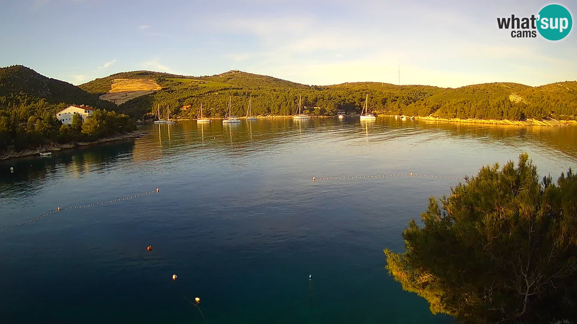 Live cam Hvar Vira plage | Île de Hvar | Dalmatie