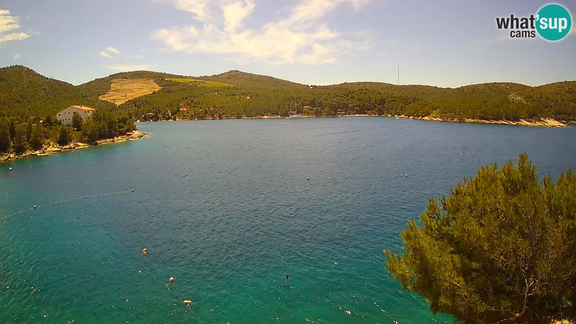 Live cam Hvar Vira plage | Île de Hvar | Dalmatie