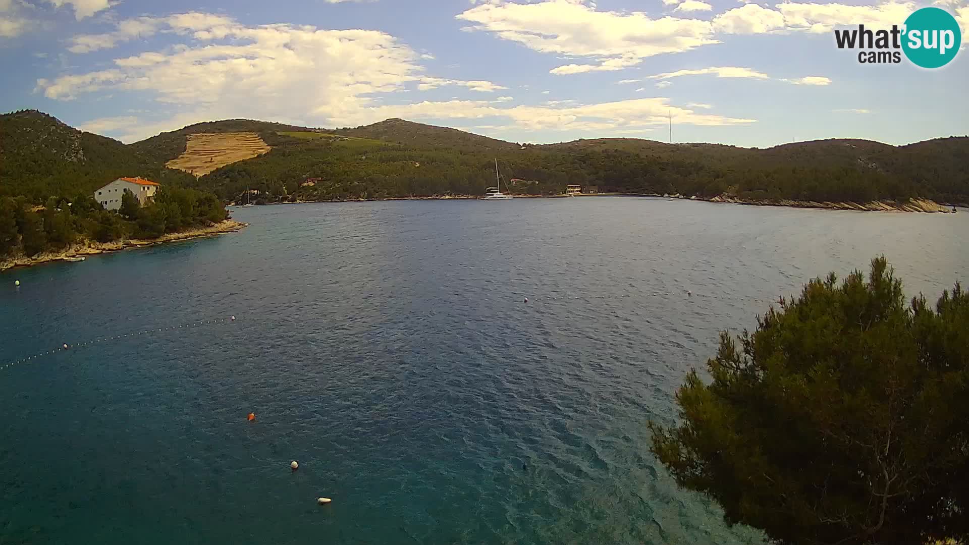 Live cam Hvar Vira plage | Île de Hvar | Dalmatie