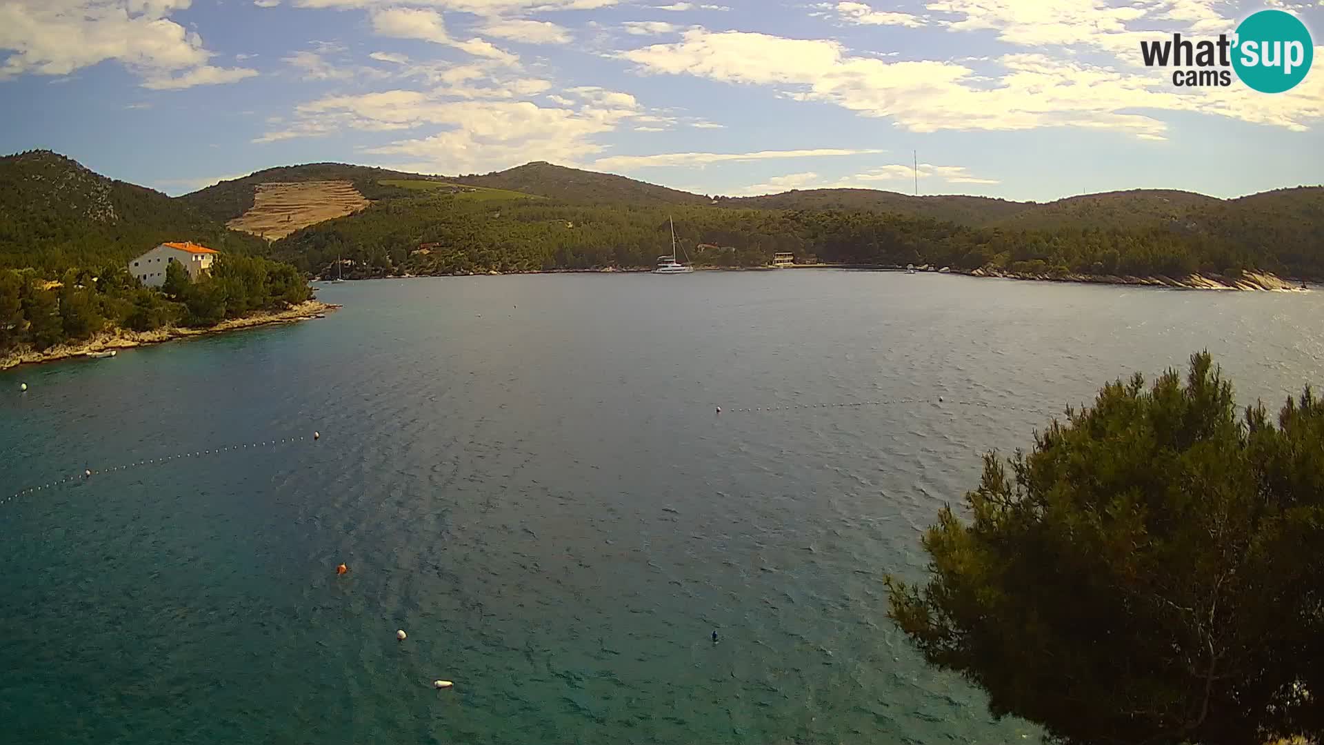 Live cam Hvar Vira plage | Île de Hvar | Dalmatie